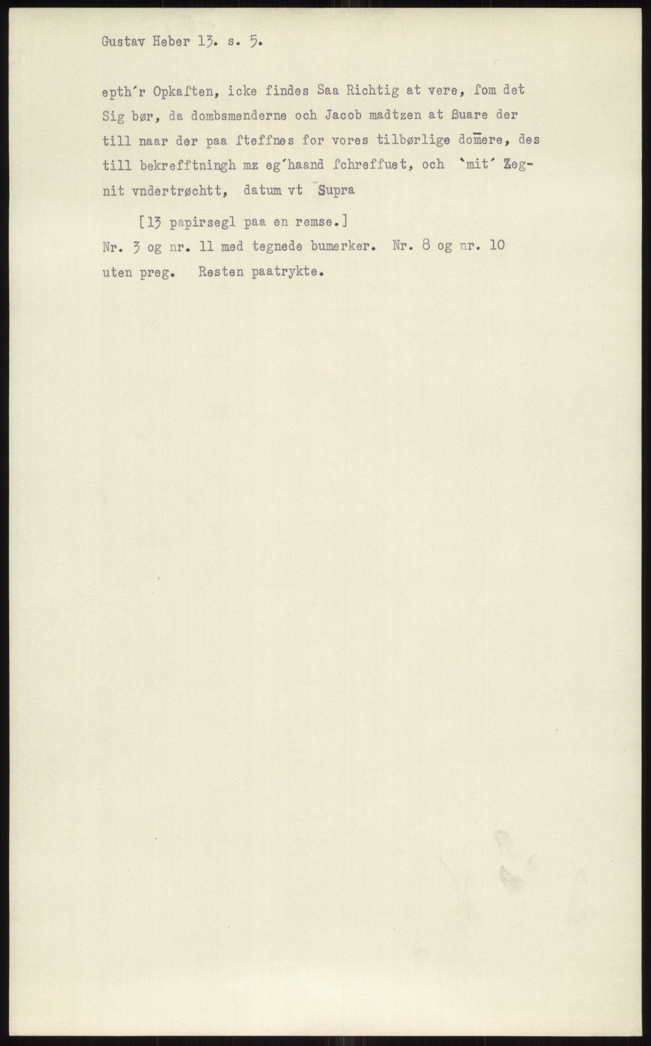 Samlinger til kildeutgivelse, Diplomavskriftsamlingen, AV/RA-EA-4053/H/Ha, p. 1217