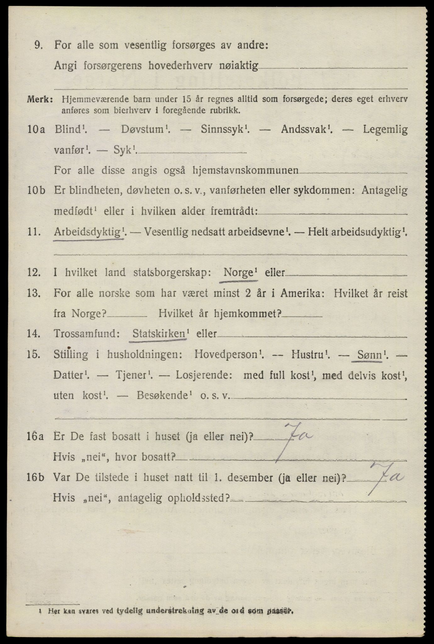 SAO, 1920 census for Hurdal, 1920, p. 3811