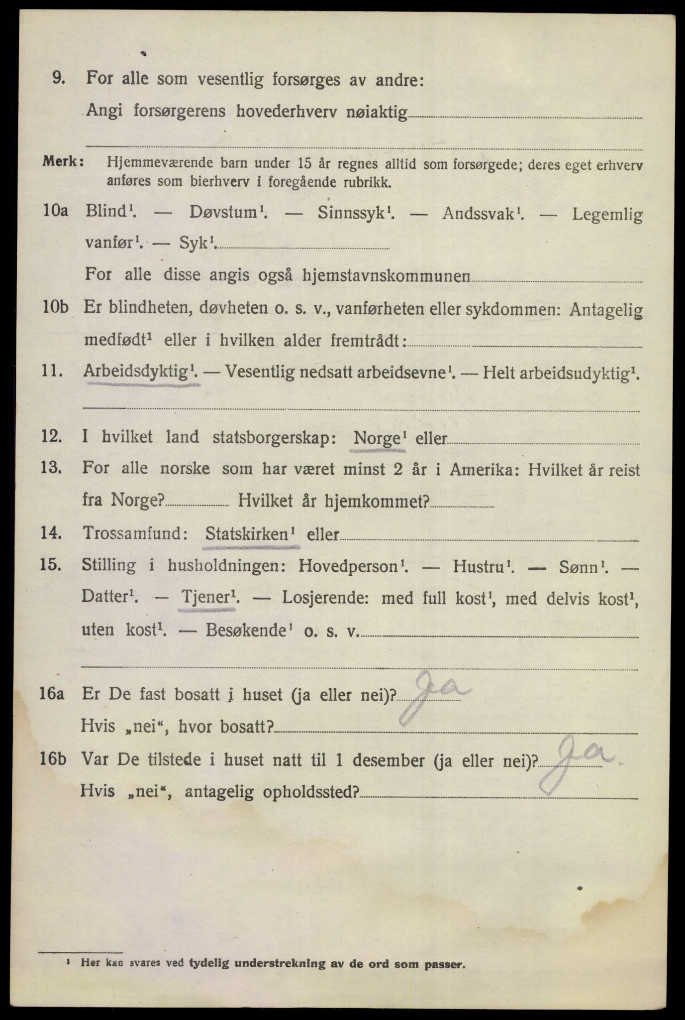 SAKO, 1920 census for Norderhov, 1920, p. 18513