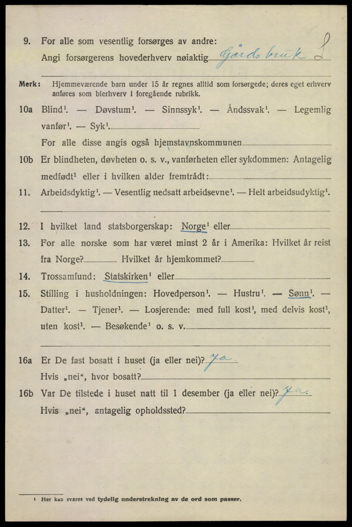 SAKO, 1920 census for Hedrum, 1920, p. 8818