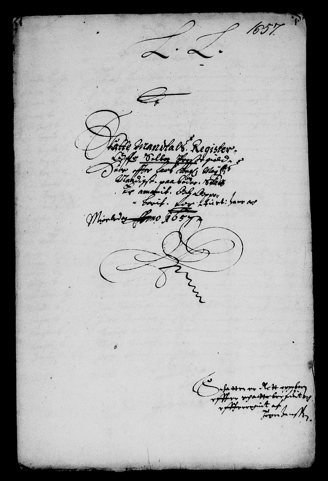 Rentekammeret inntil 1814, Reviderte regnskaper, Lensregnskaper, AV/RA-EA-5023/R/Rb/Rbw/L0129: Trondheim len, 1657-1658