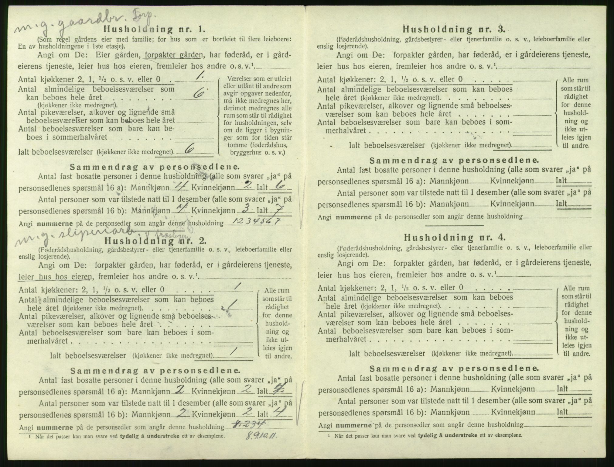 SAT, 1920 census for Valsøyfjord, 1920, p. 302