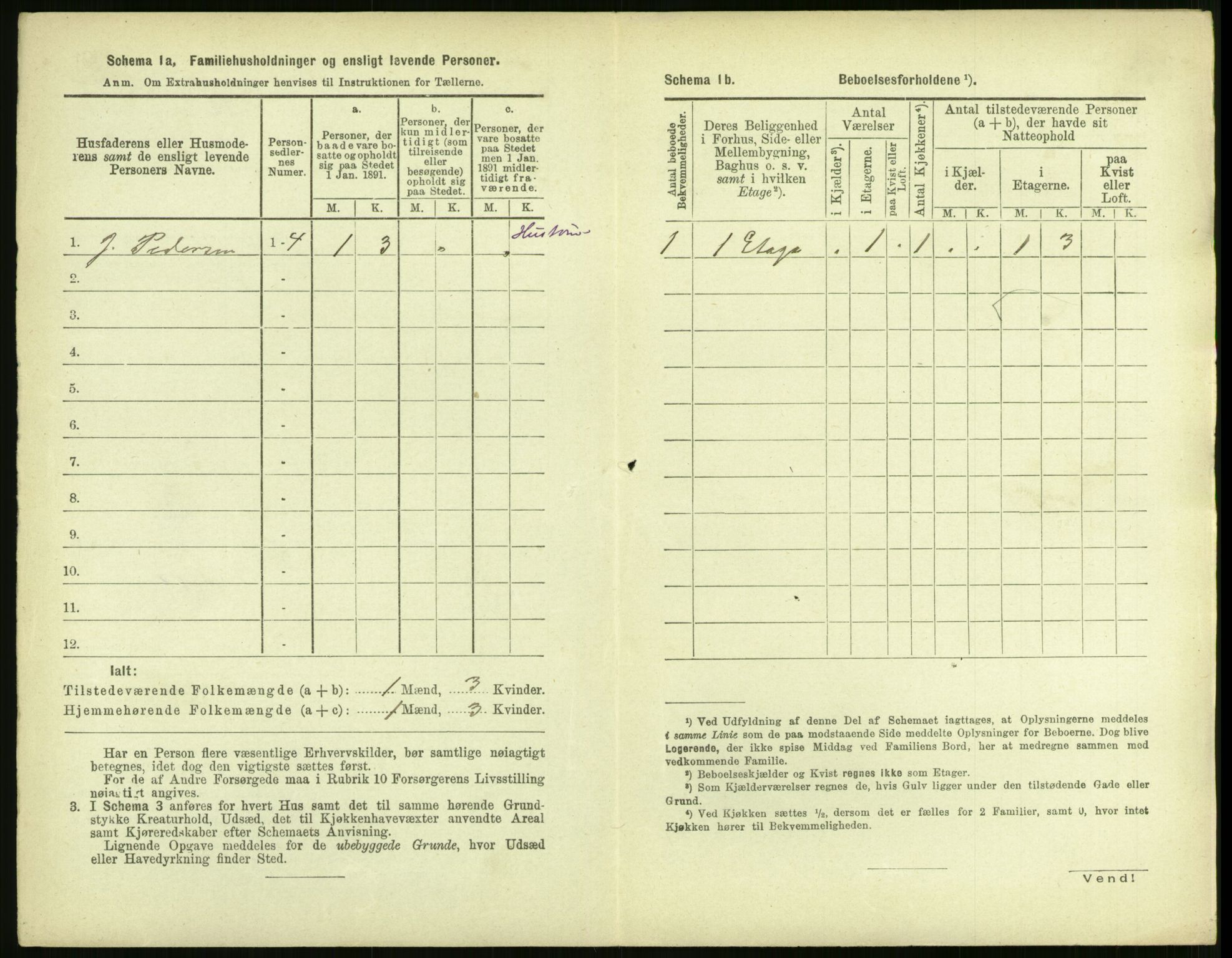 RA, 1891 census for 1104 Skudeneshavn, 1891, p. 405