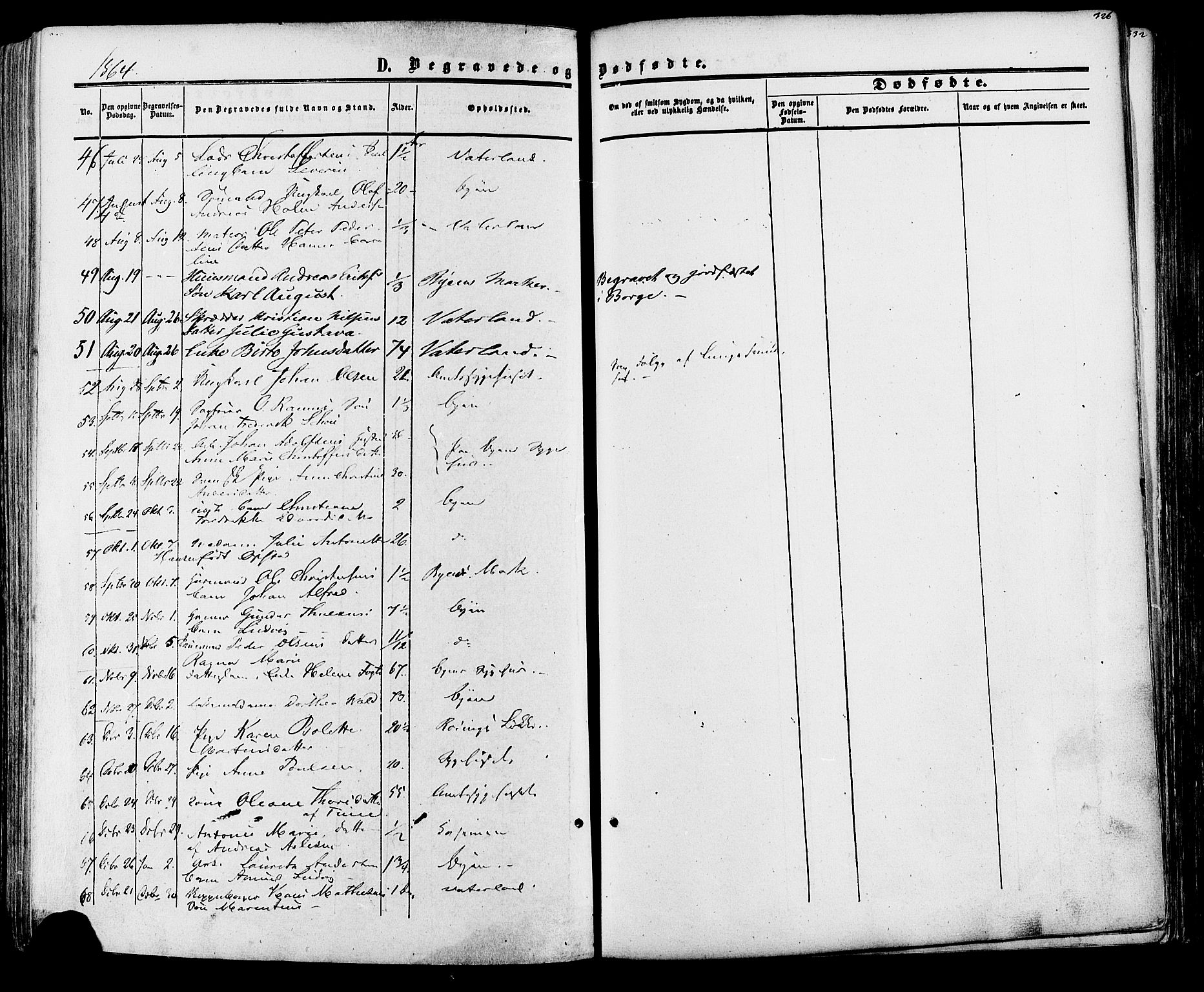 Fredrikstad prestekontor Kirkebøker, SAO/A-11082/F/Fa/L0006: Parish register (official) no. 6, 1857-1878, p. 326