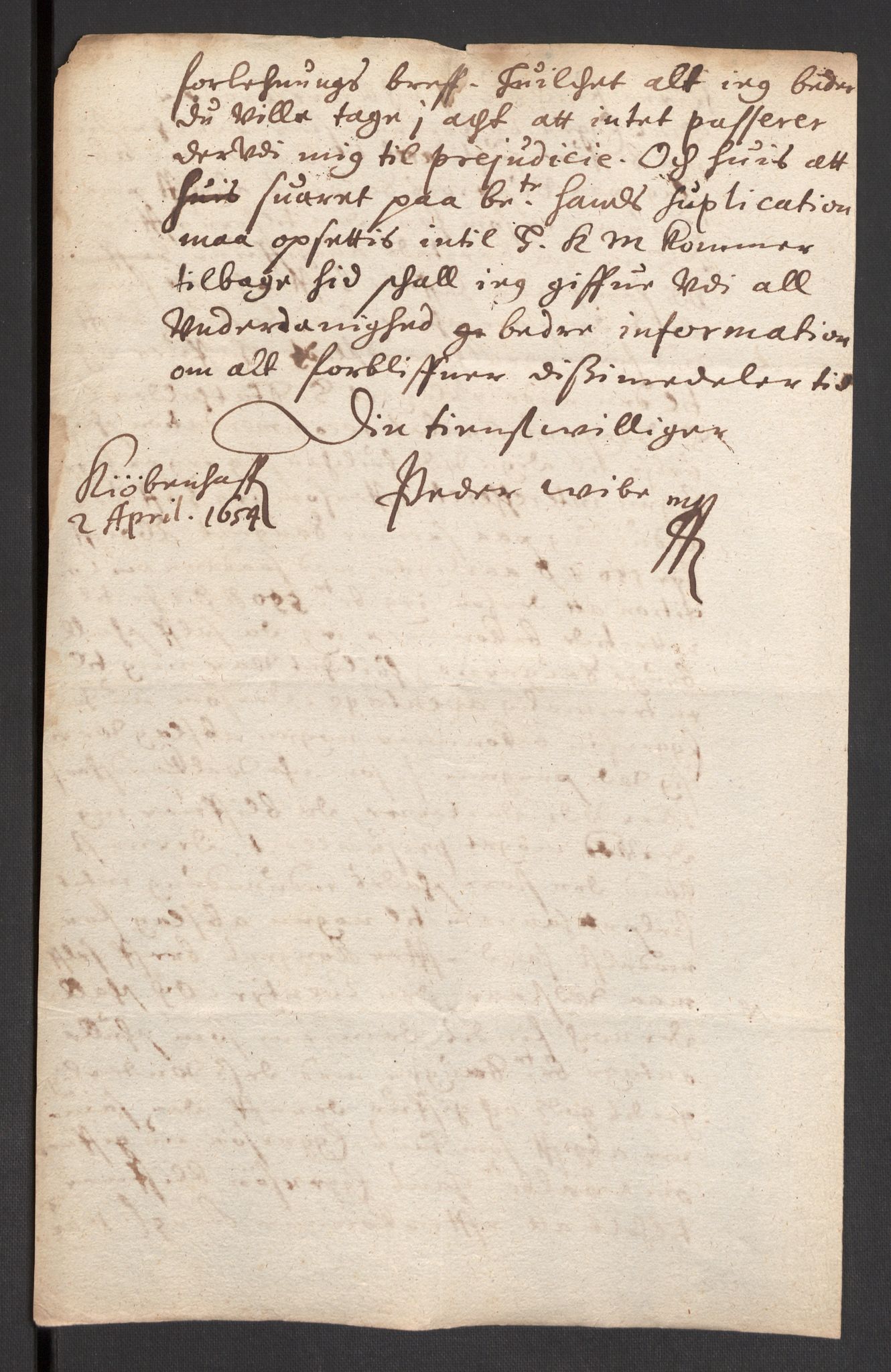 Danske Kanselli 1572-1799, AV/RA-EA-3023/F/Fc/Fcc/Fcca/L0015: Norske innlegg 1572-1799, 1653-1655, p. 241