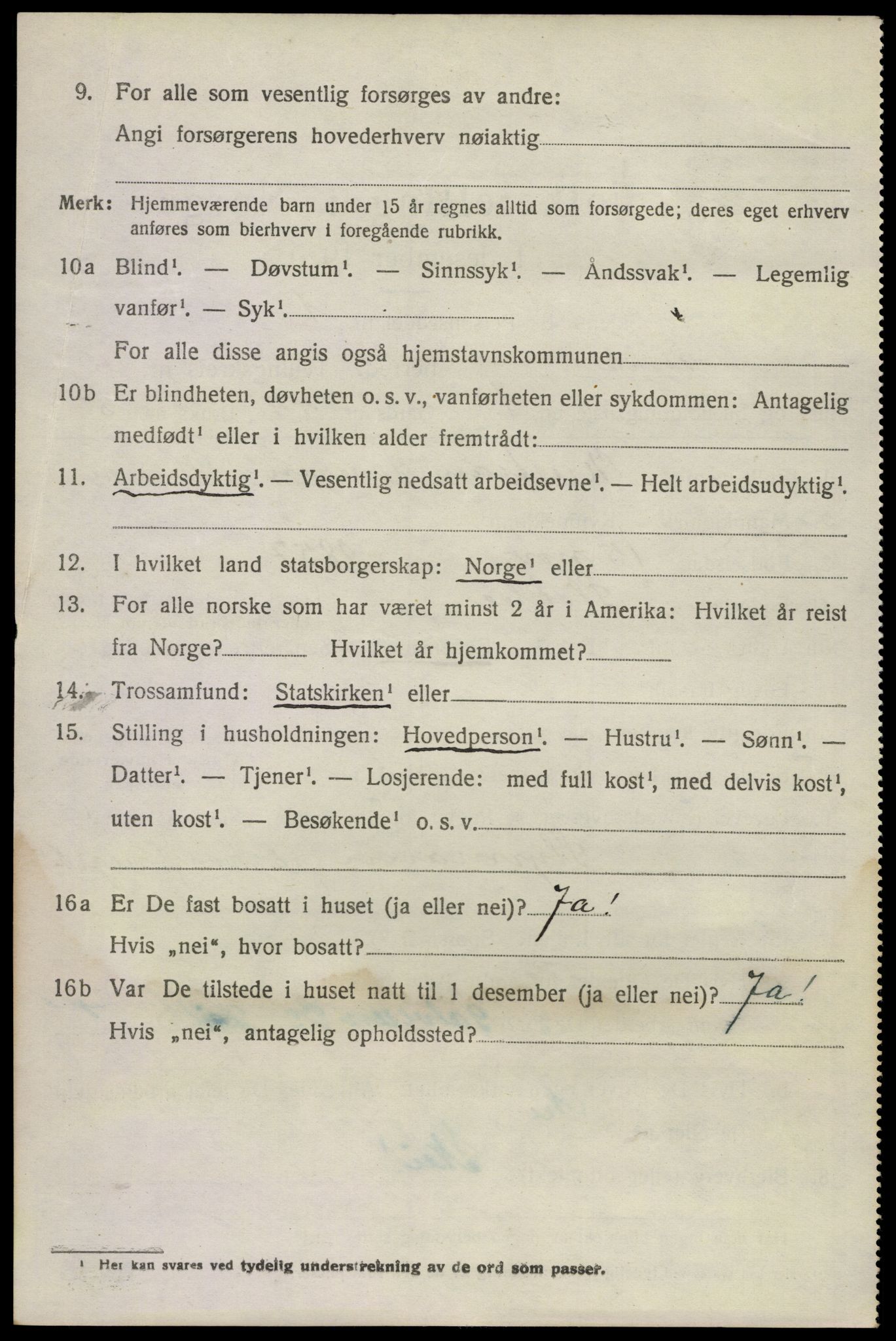 SAKO, 1920 census for Stokke, 1920, p. 6725