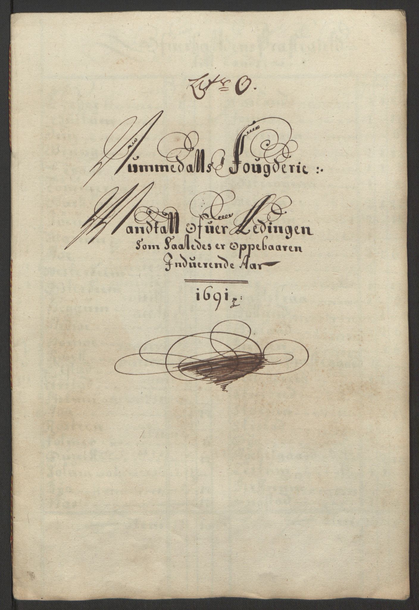 Rentekammeret inntil 1814, Reviderte regnskaper, Fogderegnskap, RA/EA-4092/R64/L4423: Fogderegnskap Namdal, 1690-1691, p. 296