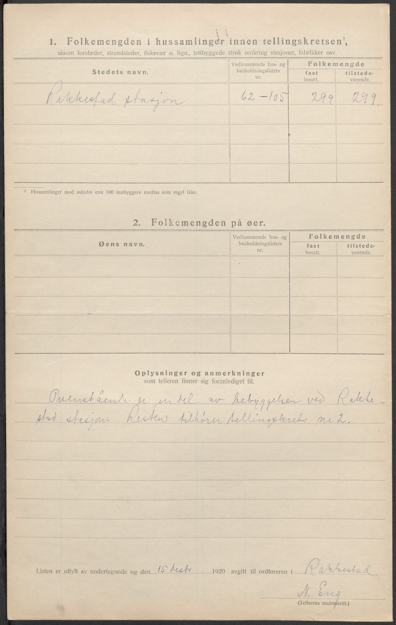 SAO, 1920 census for Rakkestad, 1920, p. 10