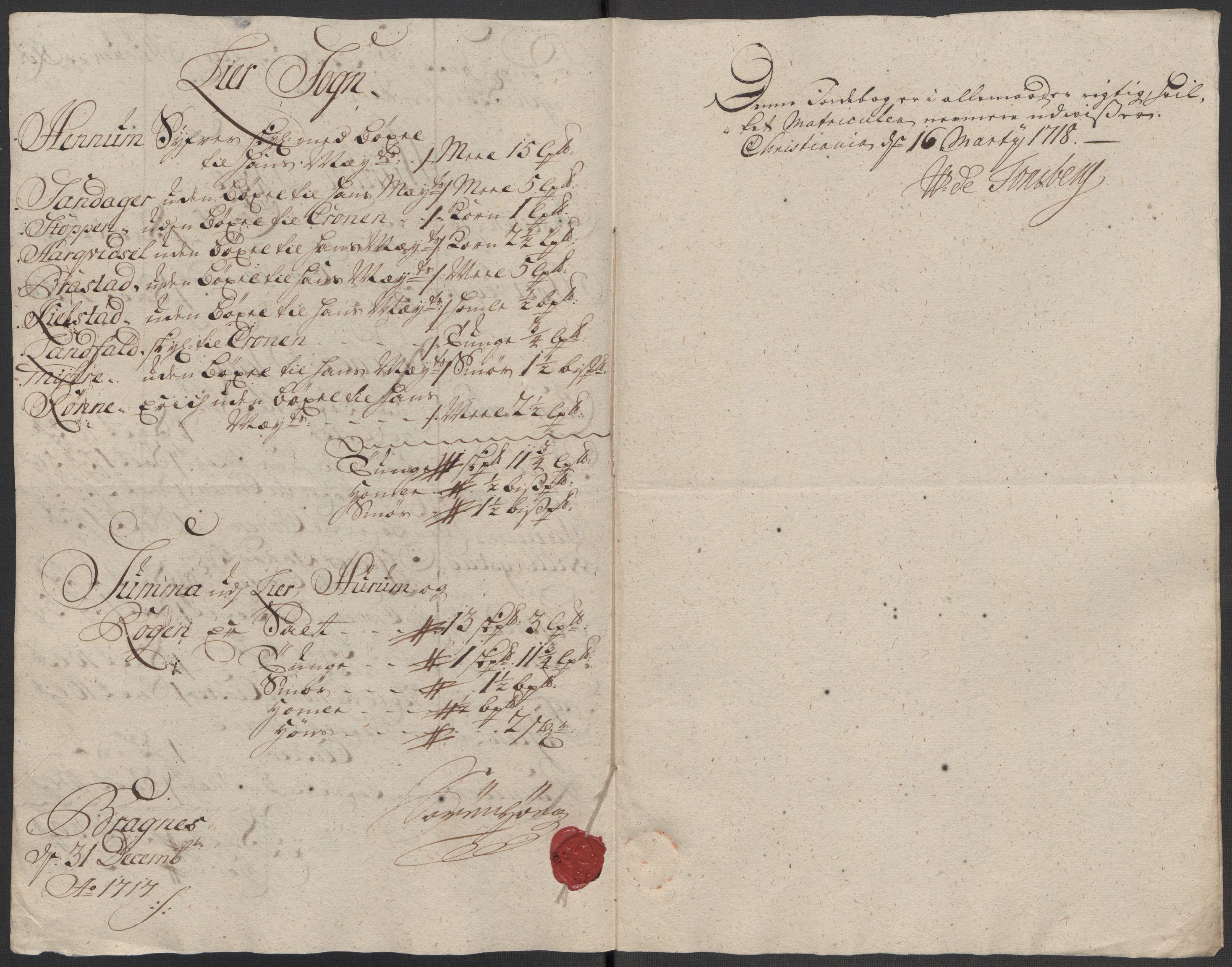 Rentekammeret inntil 1814, Reviderte regnskaper, Fogderegnskap, AV/RA-EA-4092/R31/L1711: Fogderegnskap Hurum, Røyken, Eiker, Lier og Buskerud, 1717, p. 231