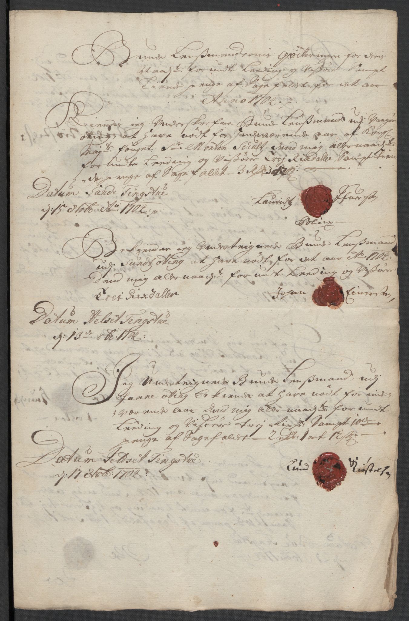 Rentekammeret inntil 1814, Reviderte regnskaper, Fogderegnskap, RA/EA-4092/R55/L3656: Fogderegnskap Romsdal, 1703-1705, p. 336