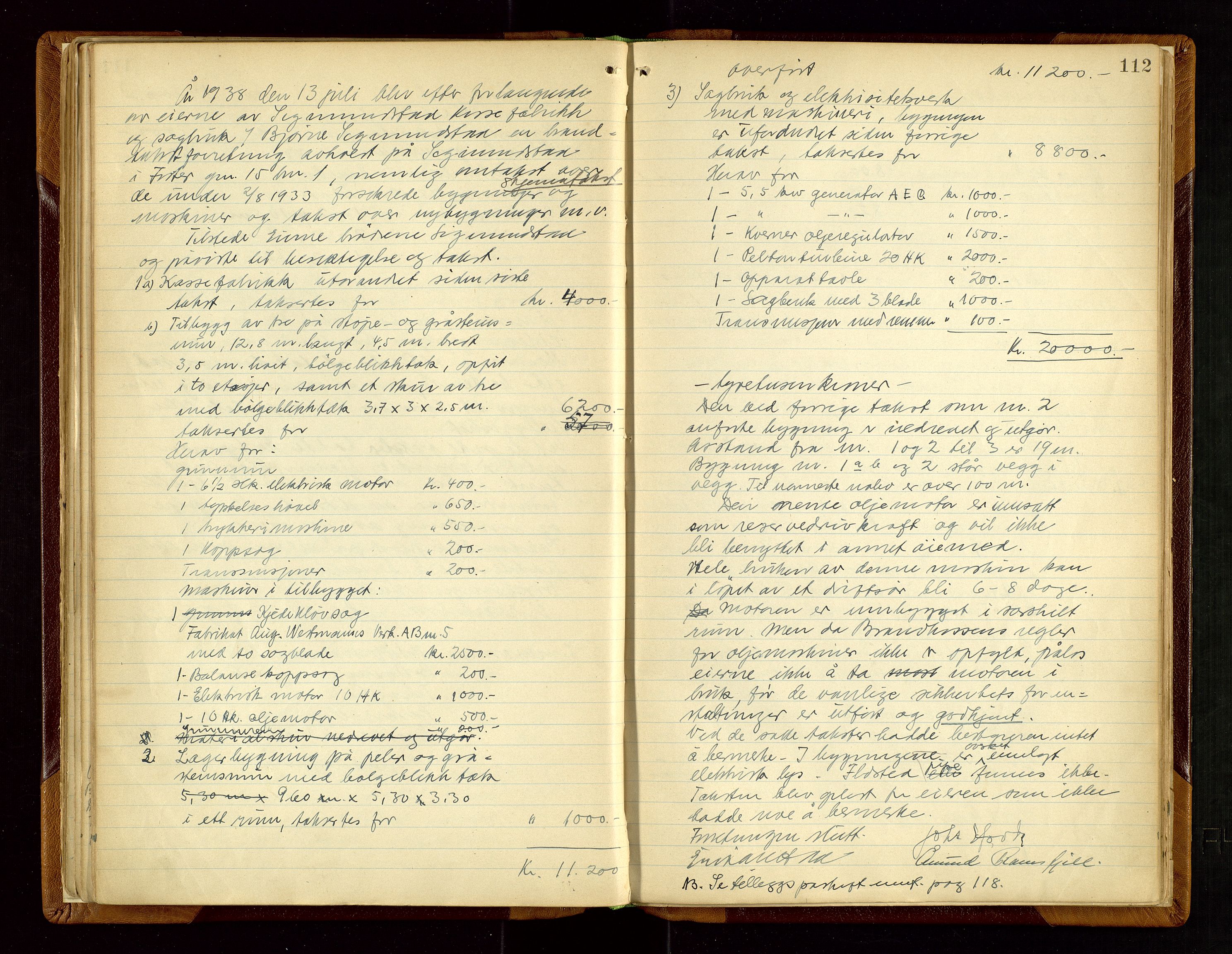 Hjelmeland lensmannskontor, AV/SAST-A-100439/Goa/L0002: Branntakstprotokoll, 1892-1943, p. 111b-112a