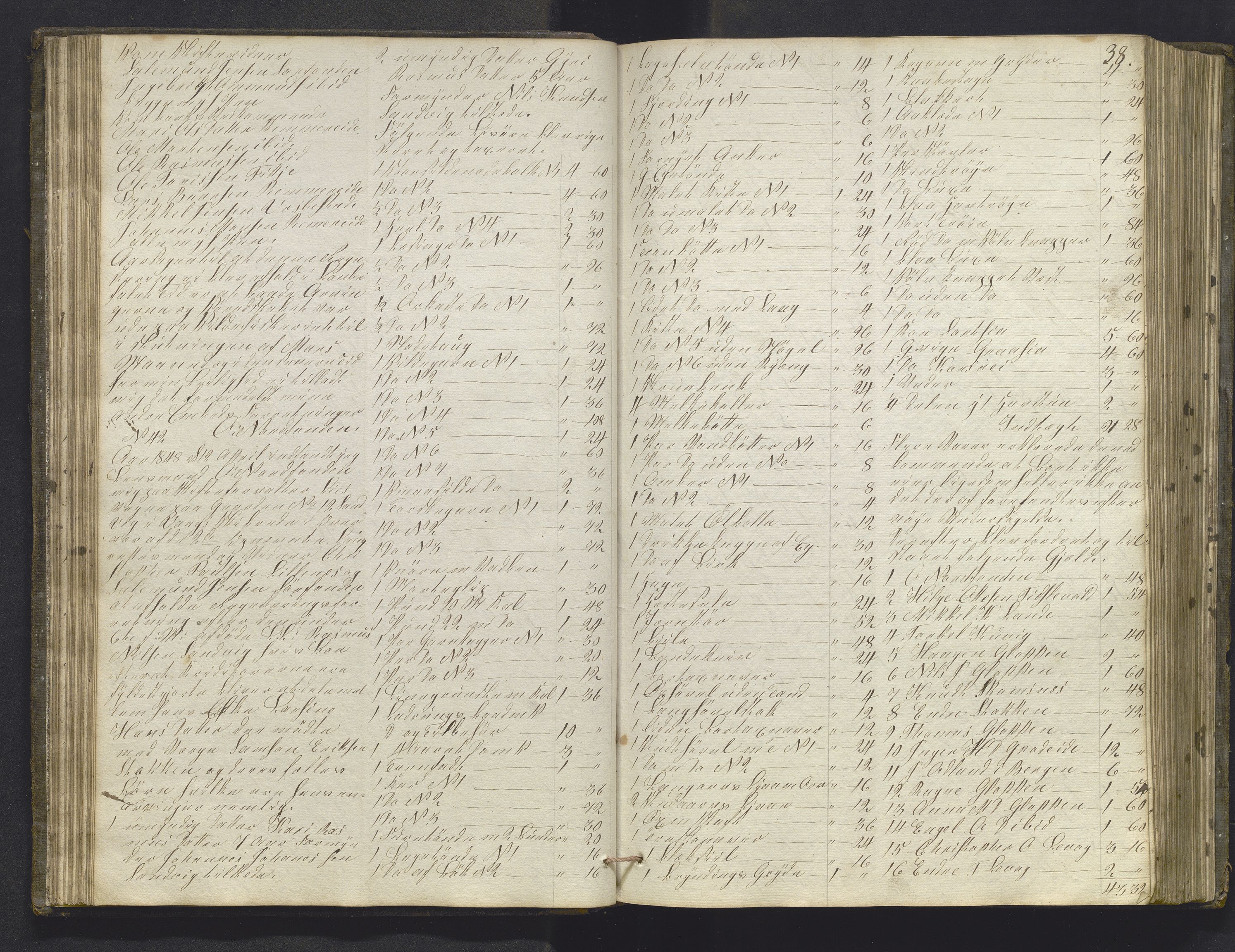 Lensmannen i Sund og Austevoll, AV/SAB-A-35201/0006/L0008: Registreringsprotokoll, 1846-1860, p. 37b-38a