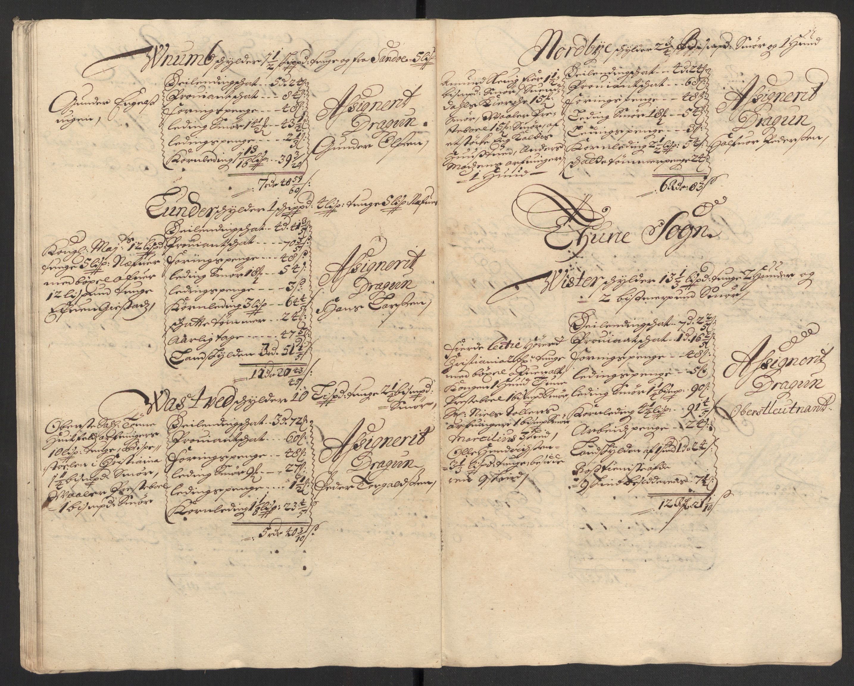 Rentekammeret inntil 1814, Reviderte regnskaper, Fogderegnskap, AV/RA-EA-4092/R04/L0125: Fogderegnskap Moss, Onsøy, Tune, Veme og Åbygge, 1697, p. 113