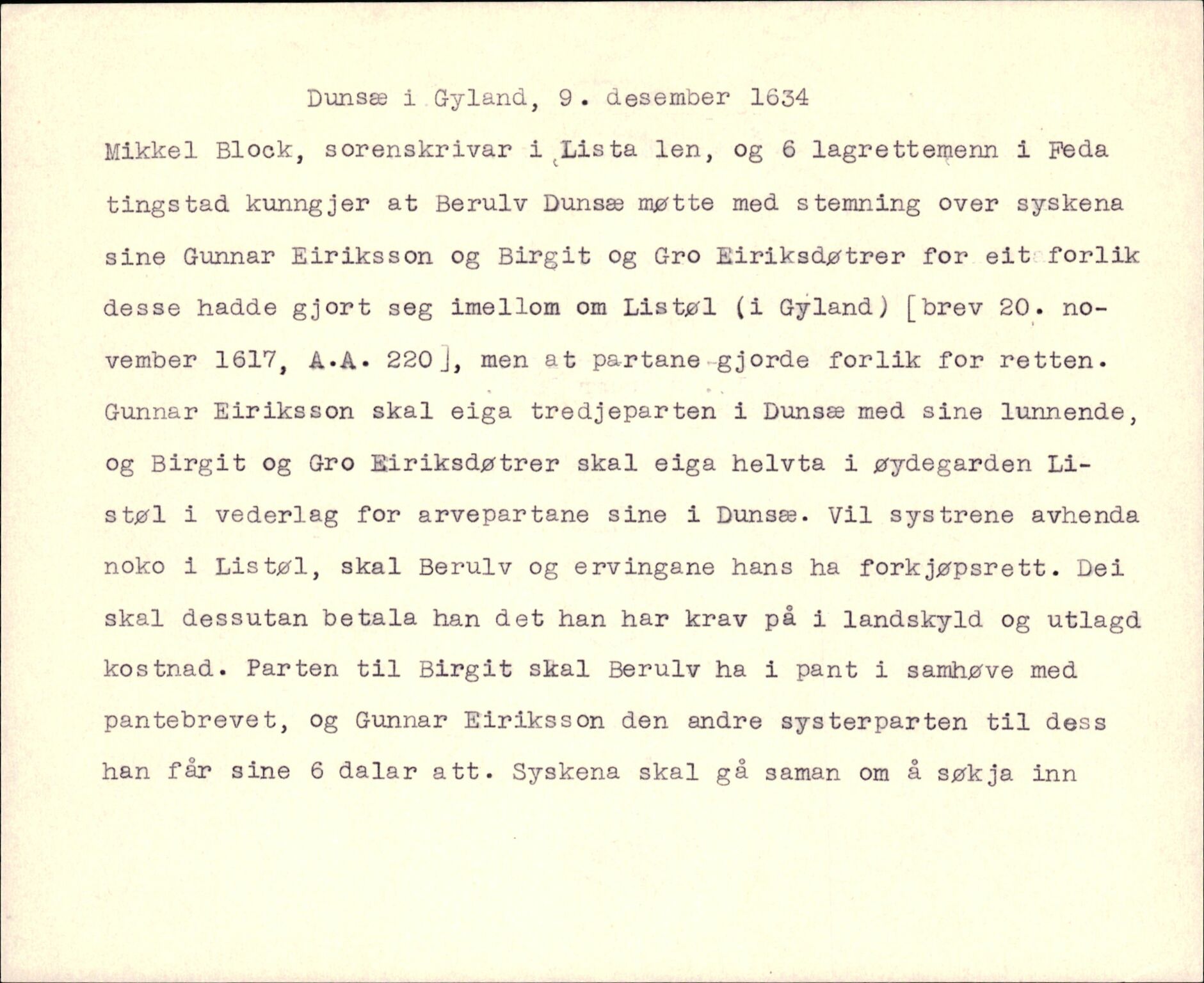 Riksarkivets diplomsamling, AV/RA-EA-5965/F35/F35d/L0003: Innlånte diplomer, seddelregister, 1621-1642, p. 459