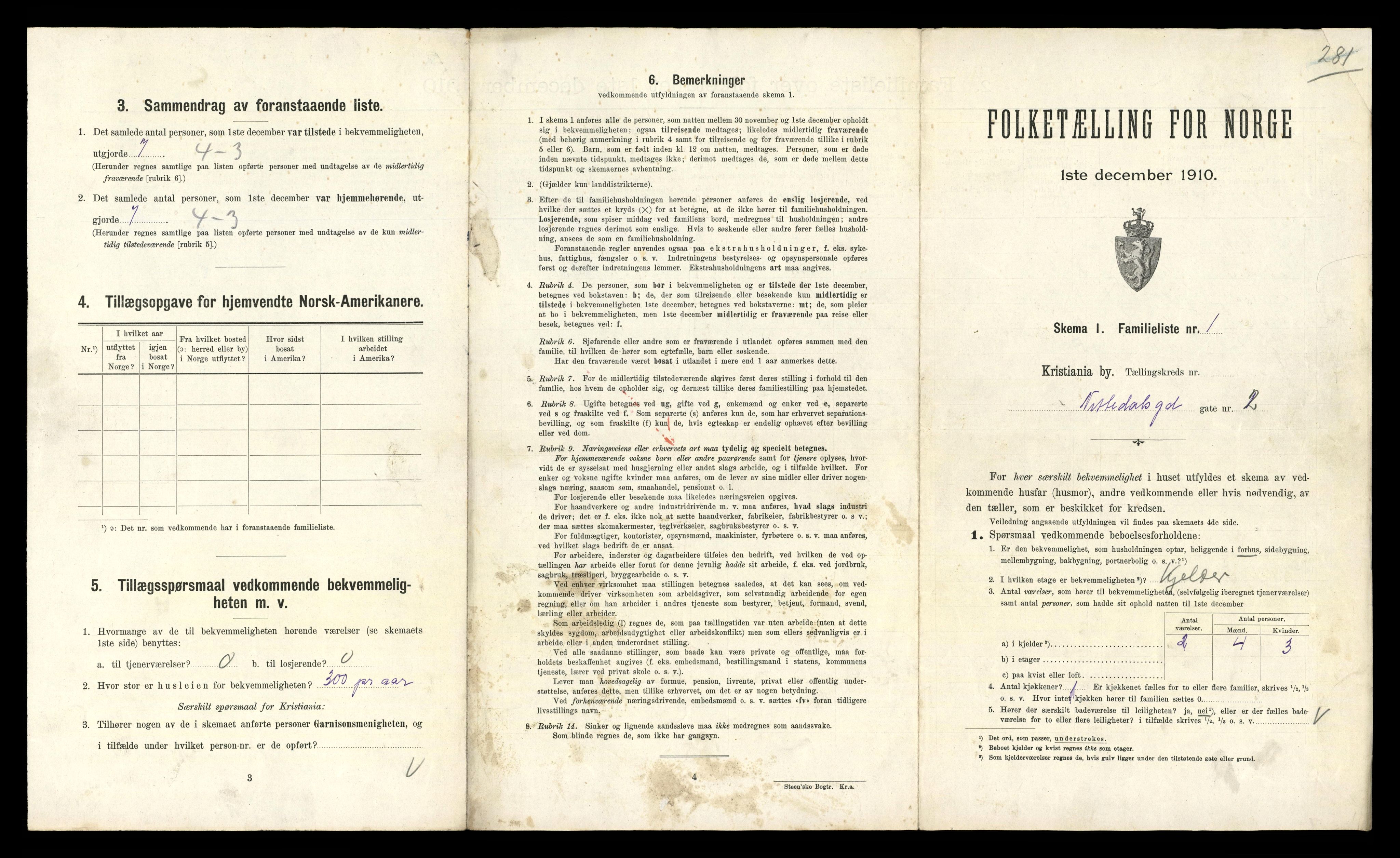 RA, 1910 census for Kristiania, 1910, p. 69377