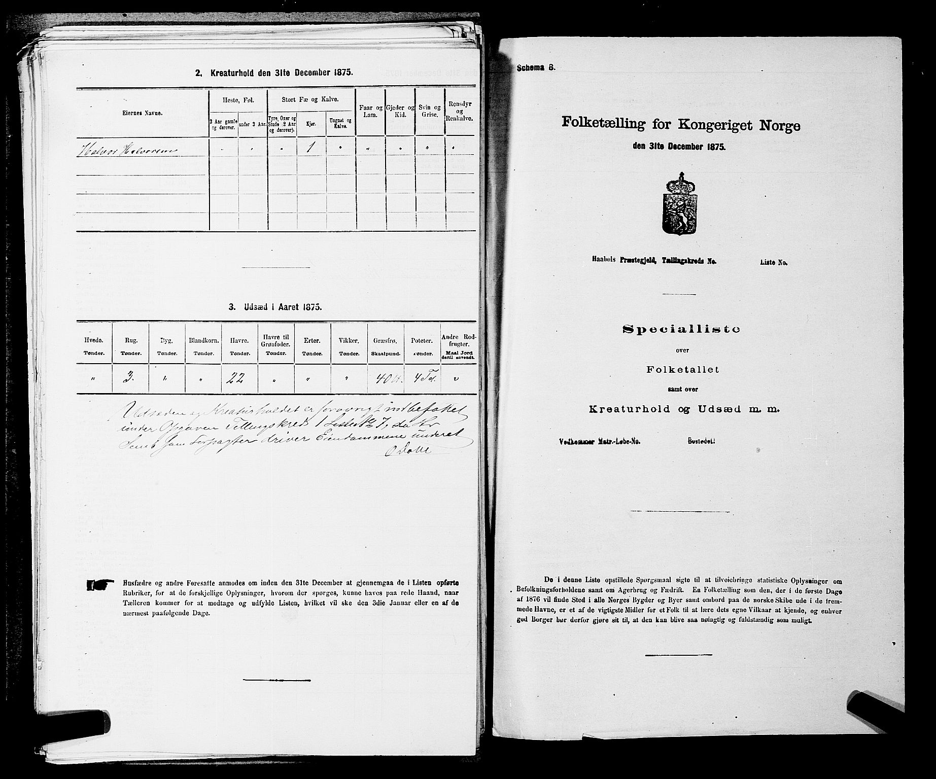 SAKO, 1875 census for 0727P Hedrum, 1875, p. 213