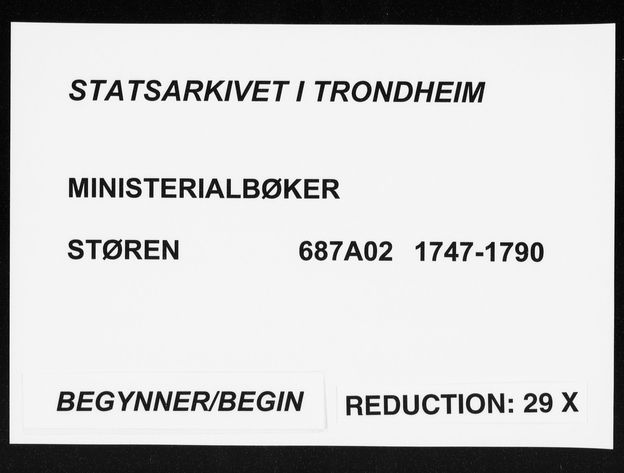 Ministerialprotokoller, klokkerbøker og fødselsregistre - Sør-Trøndelag, AV/SAT-A-1456/687/L0991: Parish register (official) no. 687A02, 1747-1790