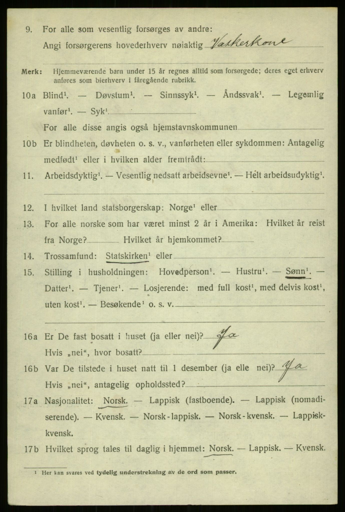 SATØ, 1920 census for Tromsø, 1920, p. 27828