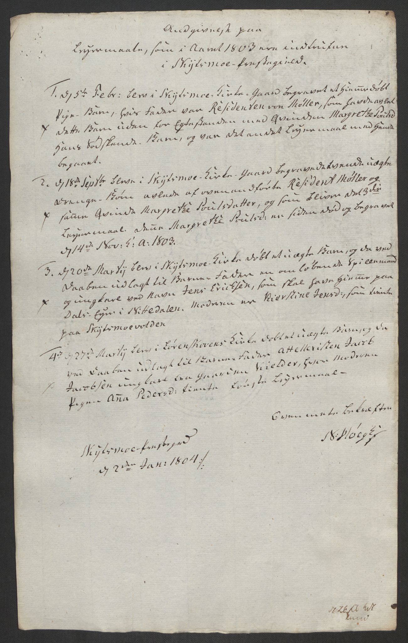 Rentekammeret inntil 1814, Reviderte regnskaper, Fogderegnskap, AV/RA-EA-4092/R11/L0679: Fogderegnskap Nedre Romerike, 1803, p. 152