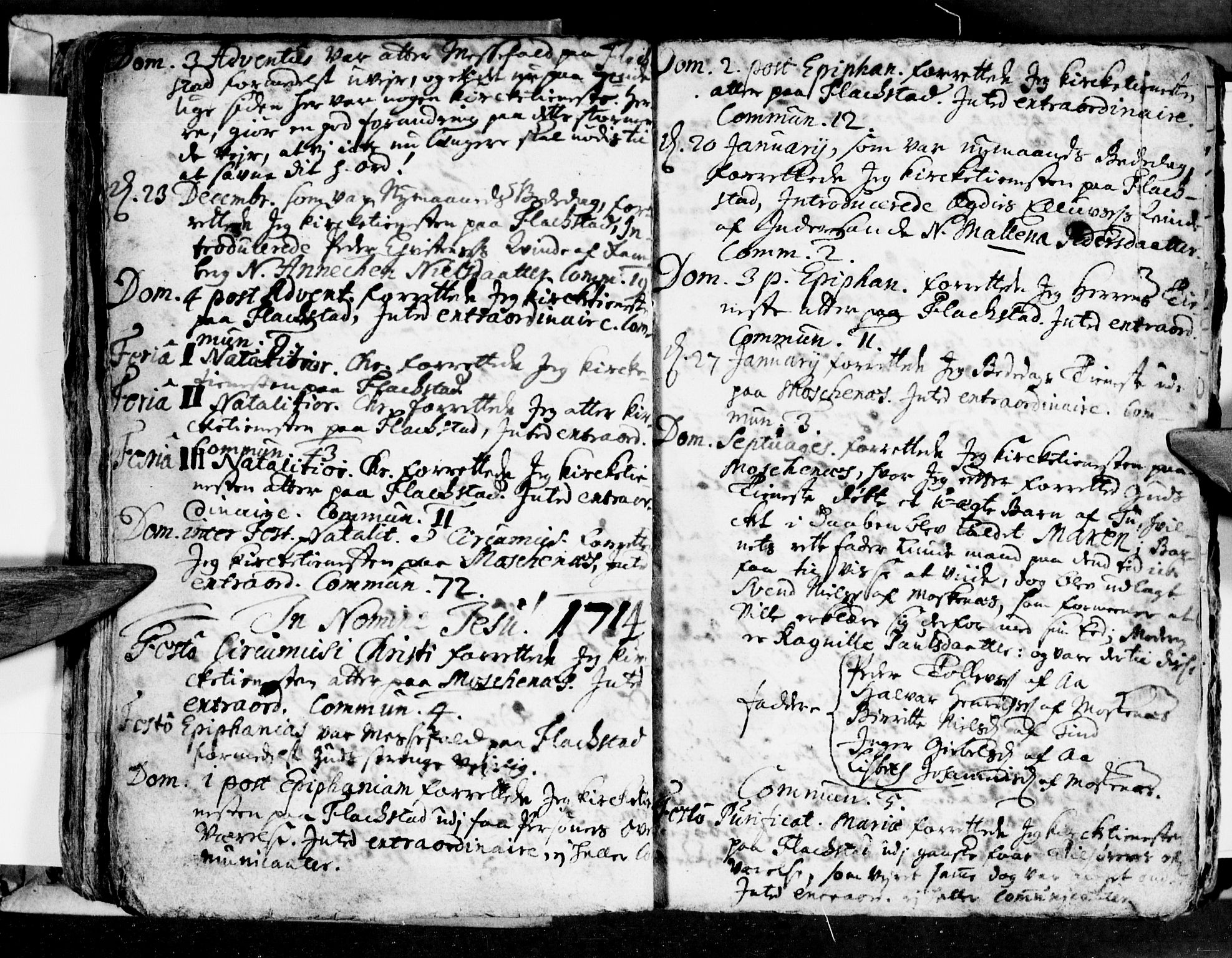 Ministerialprotokoller, klokkerbøker og fødselsregistre - Nordland, AV/SAT-A-1459/881/L1162: Curate's parish register no. 881B01, 1704-1748