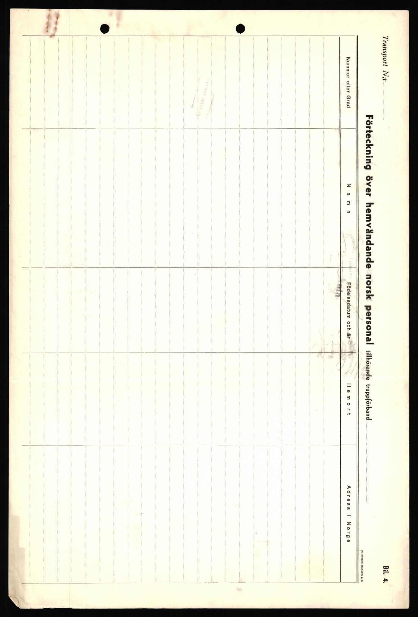 Forsvaret, Forsvarets krigshistoriske avdeling, AV/RA-RAFA-2017/Y/Yf/L0205: II-C-11-2110 - Norske internert i Sverige 1940, 1940, p. 378