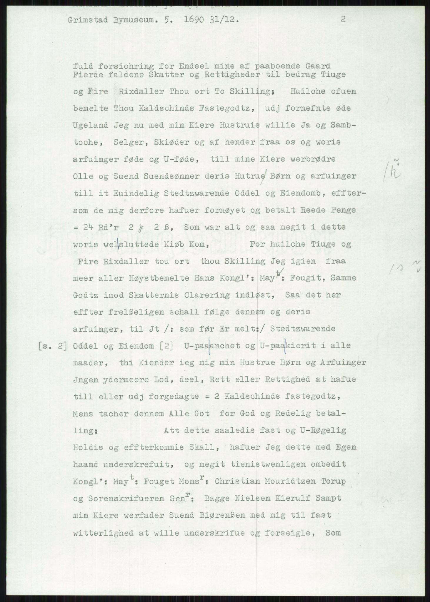 Samlinger til kildeutgivelse, Diplomavskriftsamlingen, AV/RA-EA-4053/H/Ha, p. 2438