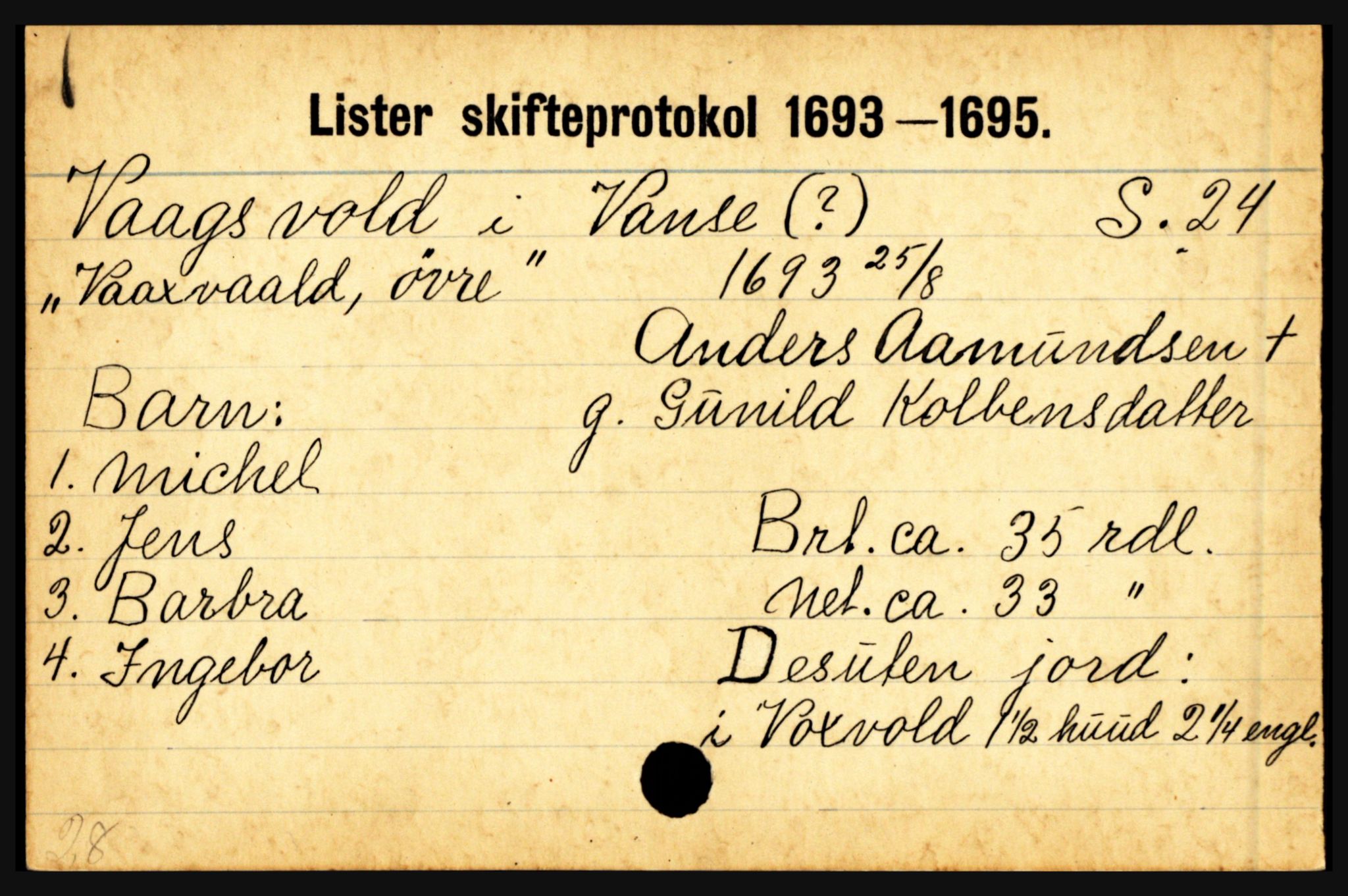 Lister sorenskriveri, AV/SAK-1221-0003/H, p. 43691