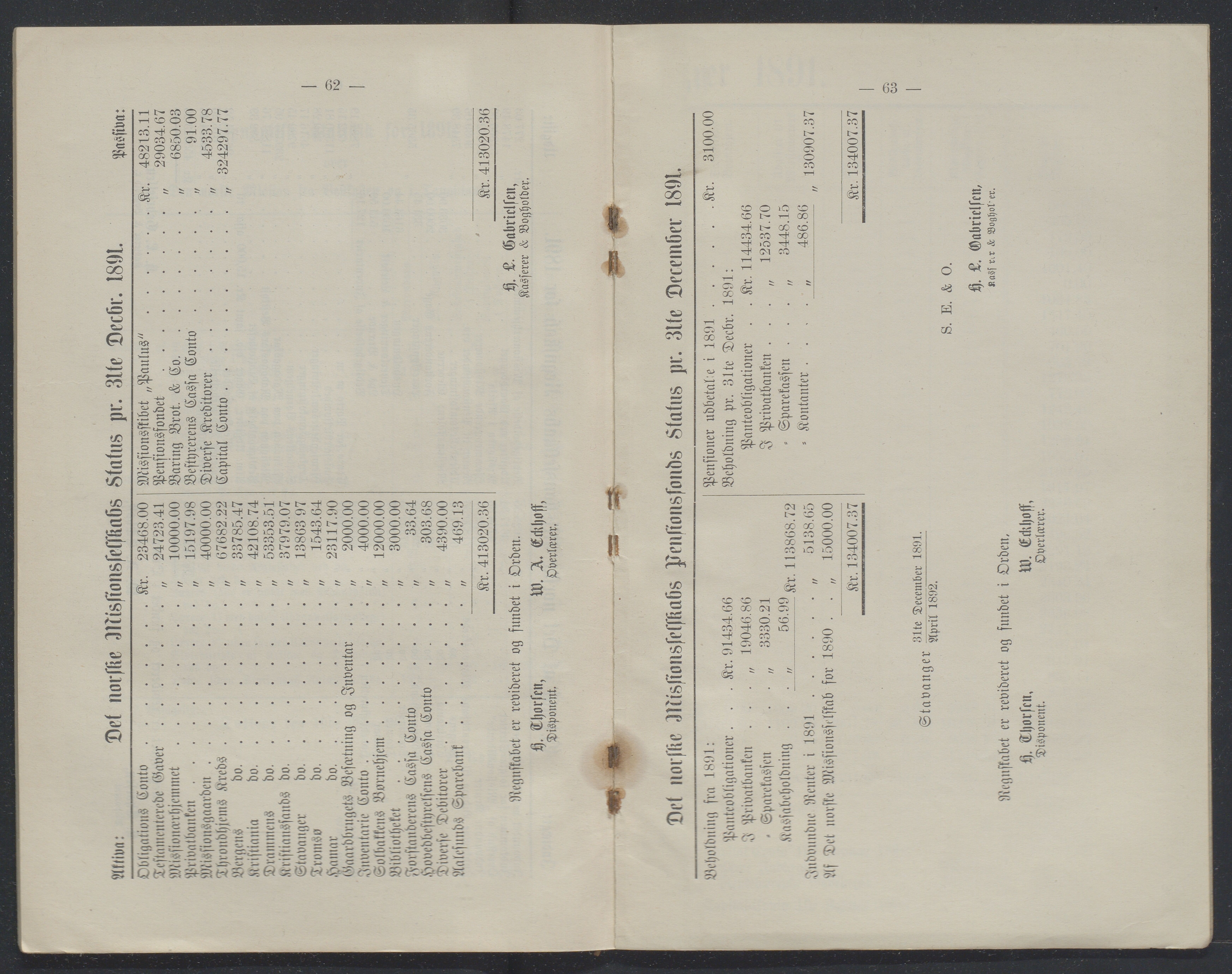 Det Norske Misjonsselskap - hovedadministrasjonen, VID/MA-A-1045/D/Db/Dba/L0339/0003: Beretninger, Bøker, Skrifter o.l   / Årsberetninger. Heftet. 50. , 1892