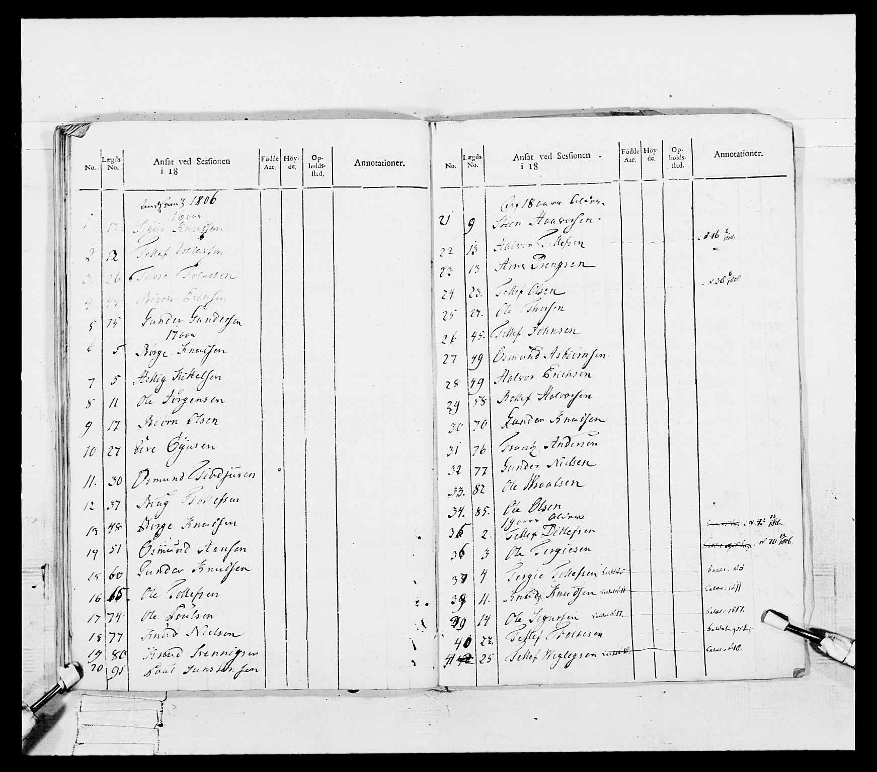 Generalitets- og kommissariatskollegiet, Det kongelige norske kommissariatskollegium, AV/RA-EA-5420/E/Eh/L0109: Vesterlenske nasjonale infanteriregiment, 1806, p. 39