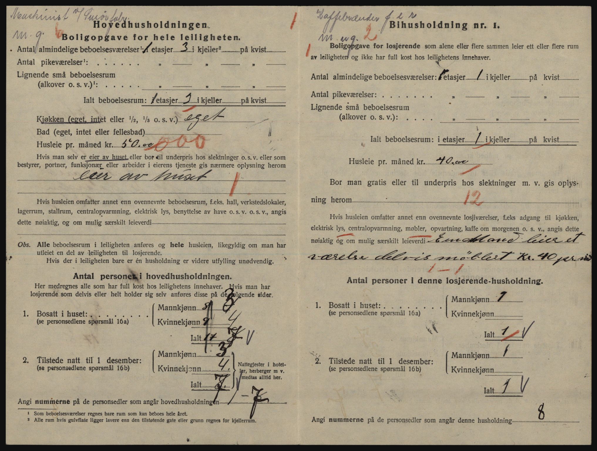 SATØ, 1920 census for Tromsø, 1920, p. 5818