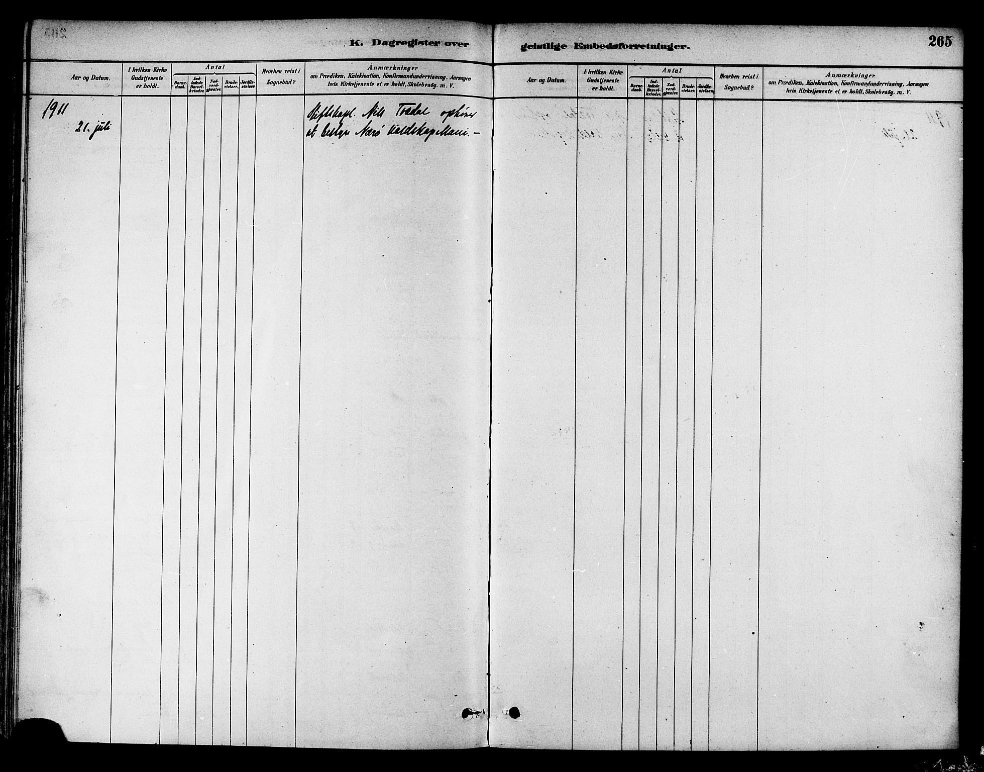 Ministerialprotokoller, klokkerbøker og fødselsregistre - Nord-Trøndelag, AV/SAT-A-1458/786/L0686: Parish register (official) no. 786A02, 1880-1887, p. 265