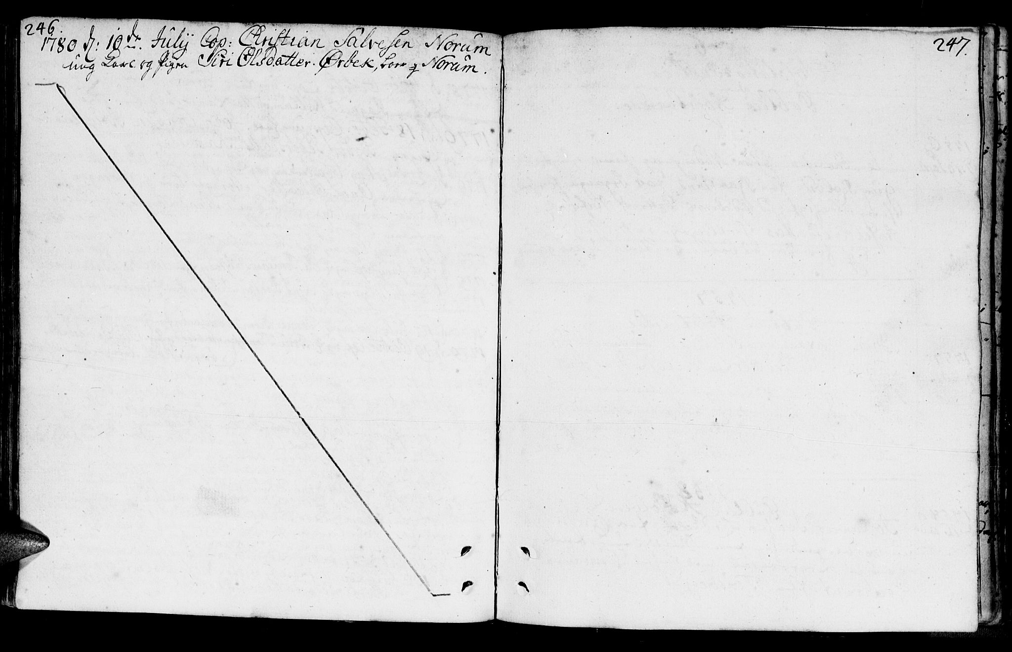 Holum sokneprestkontor, SAK/1111-0022/F/Fa/Faa/L0002: Parish register (official) no. A 2, 1756-1780, p. 246-247