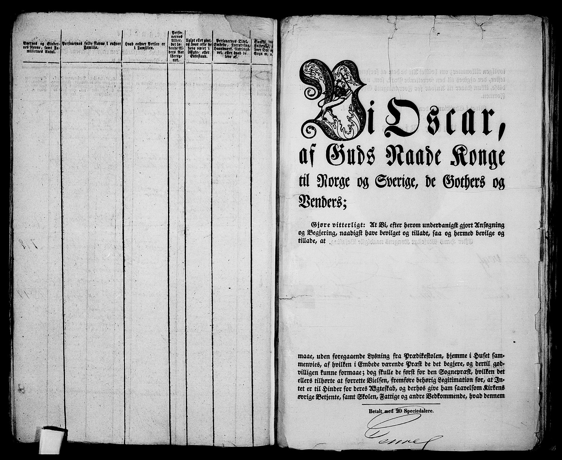 RA, 1801 census for 1041P Vanse, 1801, p. 384b