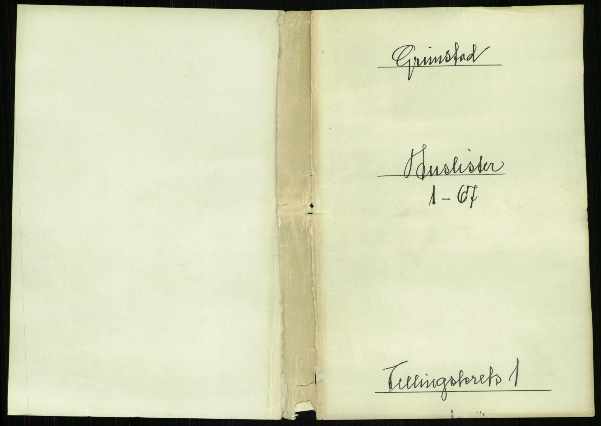 RA, 1891 census for 0904 Grimstad, 1891, p. 18