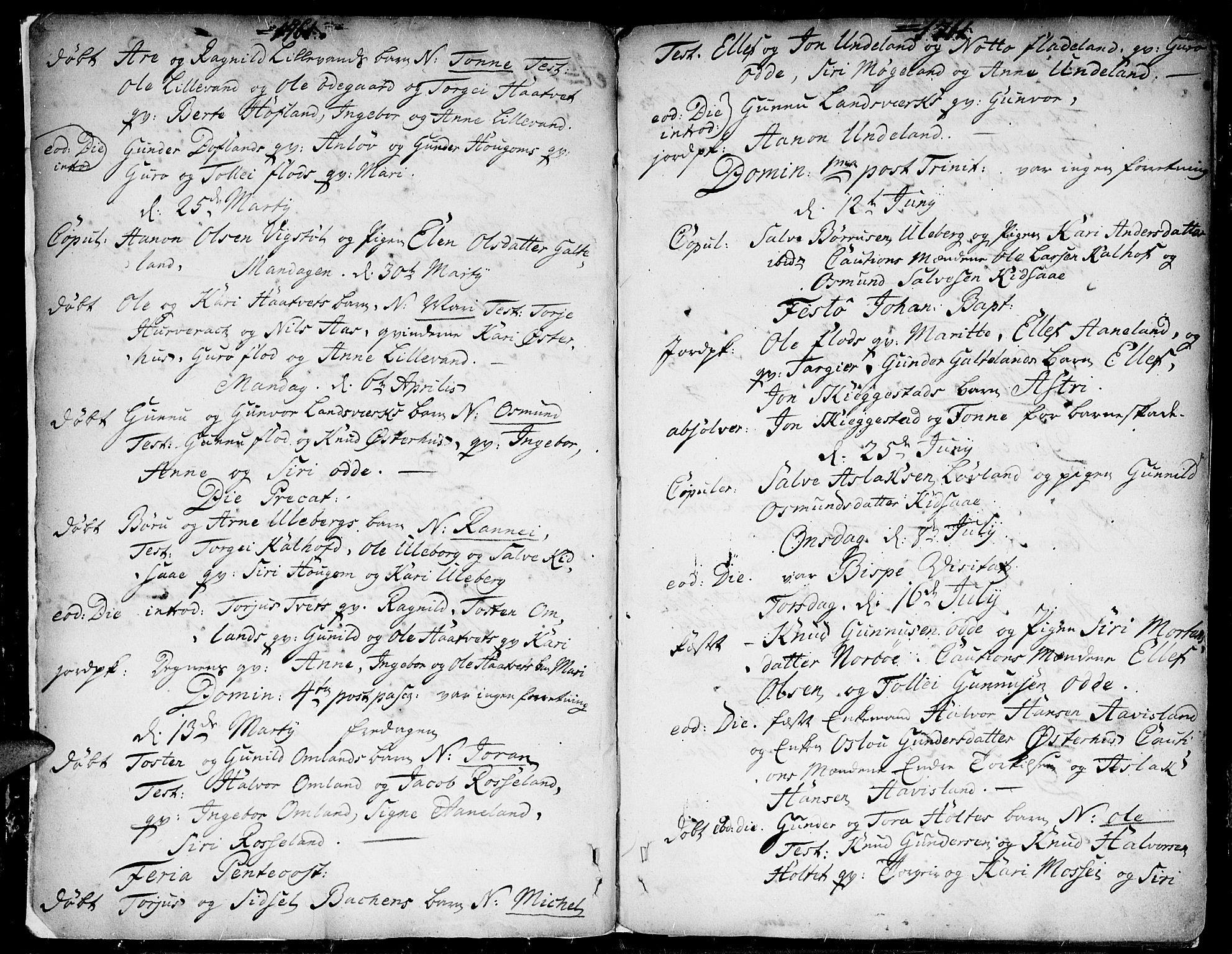 Evje sokneprestkontor, SAK/1111-0008/F/Fa/Faa/L0002: Parish register (official) no. A 2, 1760-1787