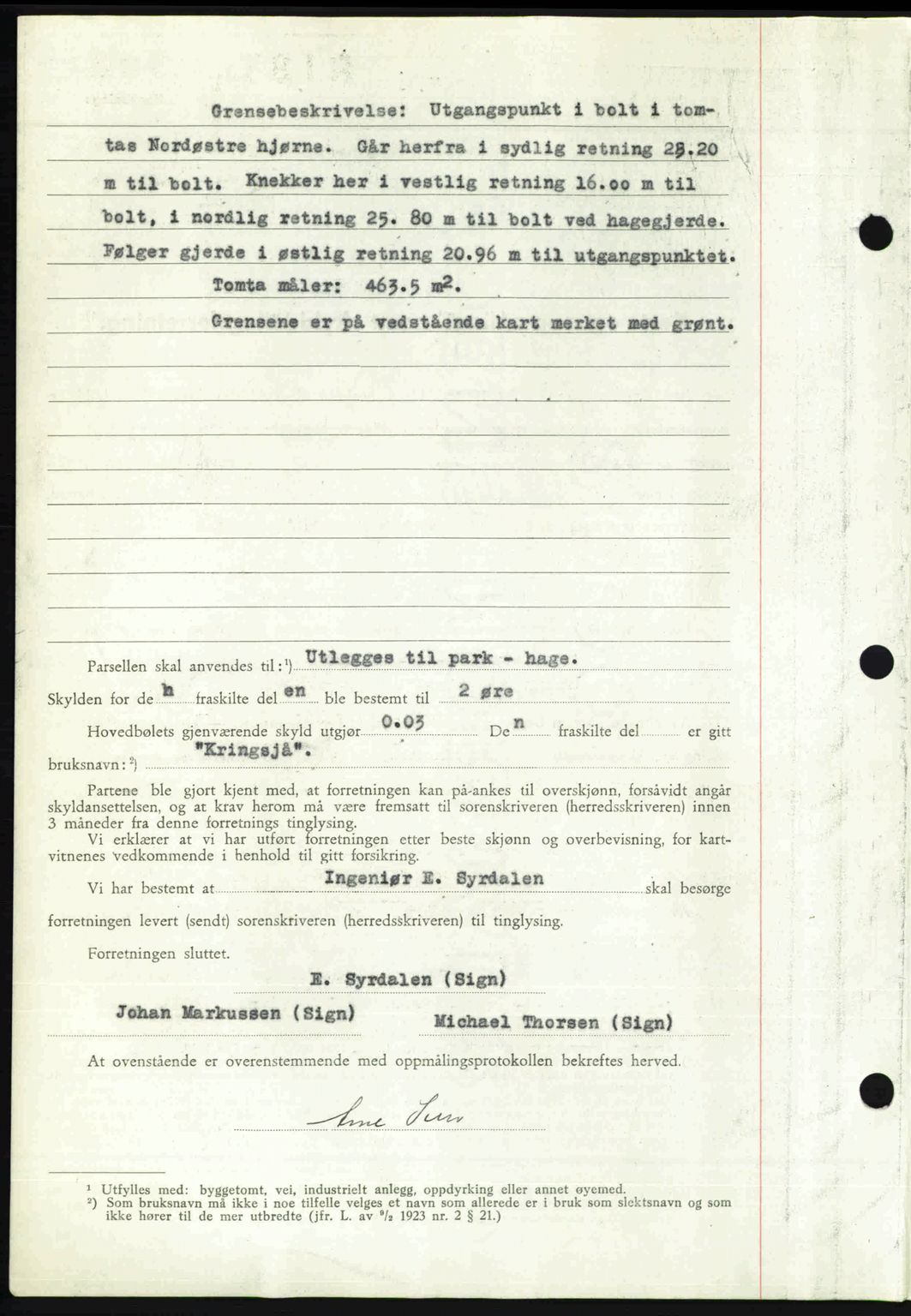 Nedenes sorenskriveri, AV/SAK-1221-0006/G/Gb/Gba/L0056: Mortgage book no. A8, 1946-1947, Diary no: : 1010/1946