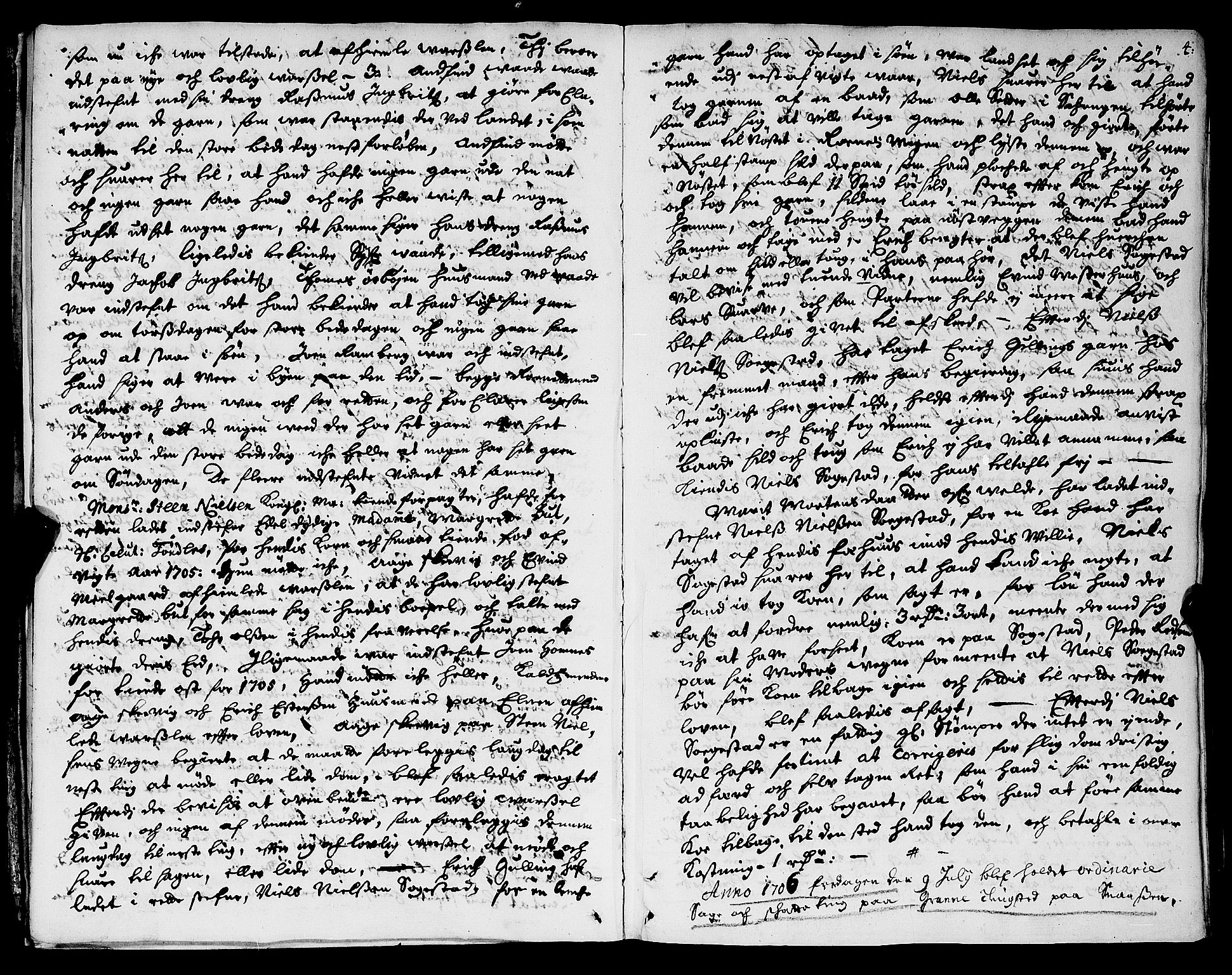 Inderøy sorenskriveri, AV/SAT-A-4147/1/1/1A/L0006: Tingbok, 1706-1710, p. 3b-4a