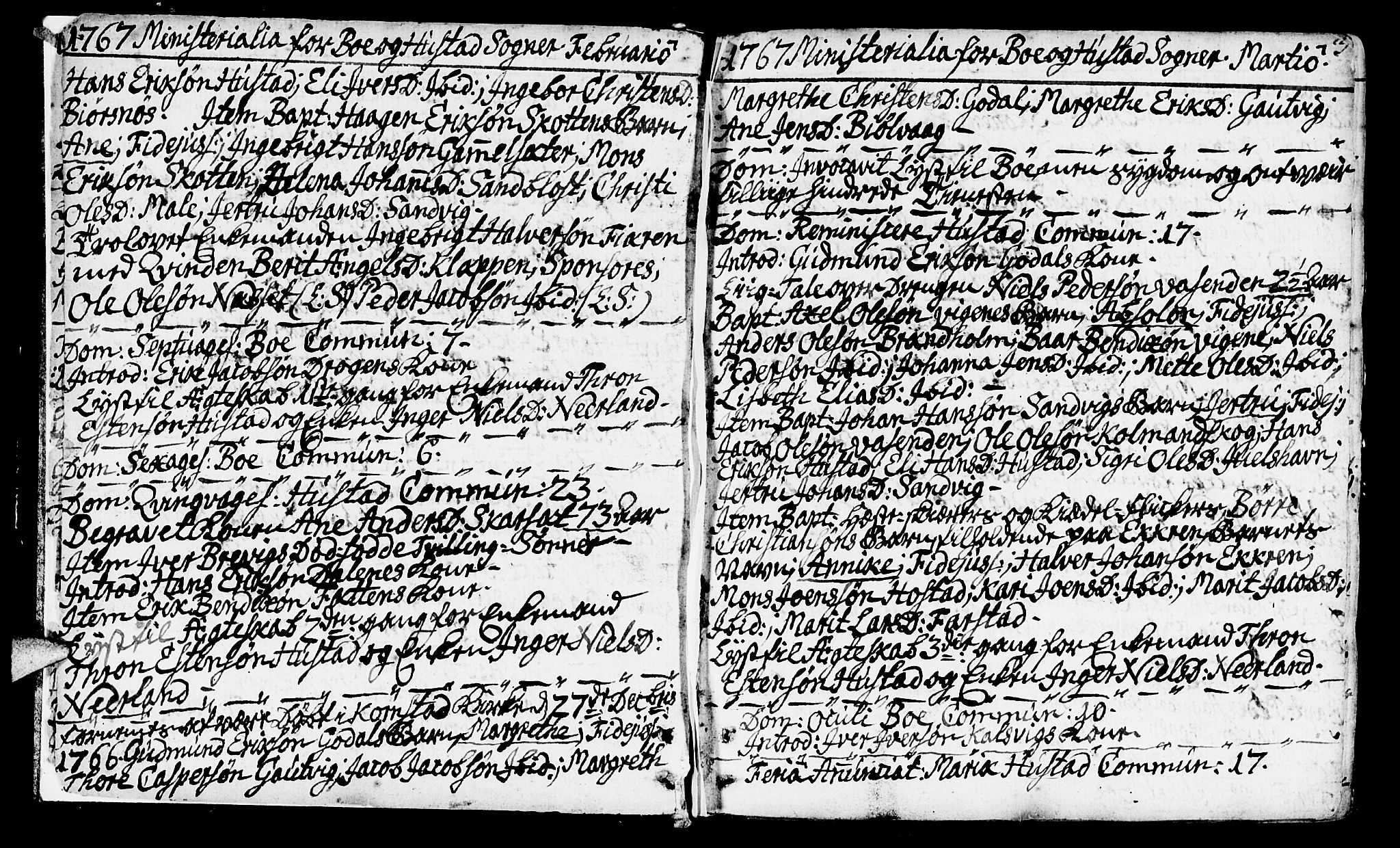 Ministerialprotokoller, klokkerbøker og fødselsregistre - Møre og Romsdal, SAT/A-1454/566/L0761: Parish register (official) no. 566A02 /1, 1767-1817, p. 3