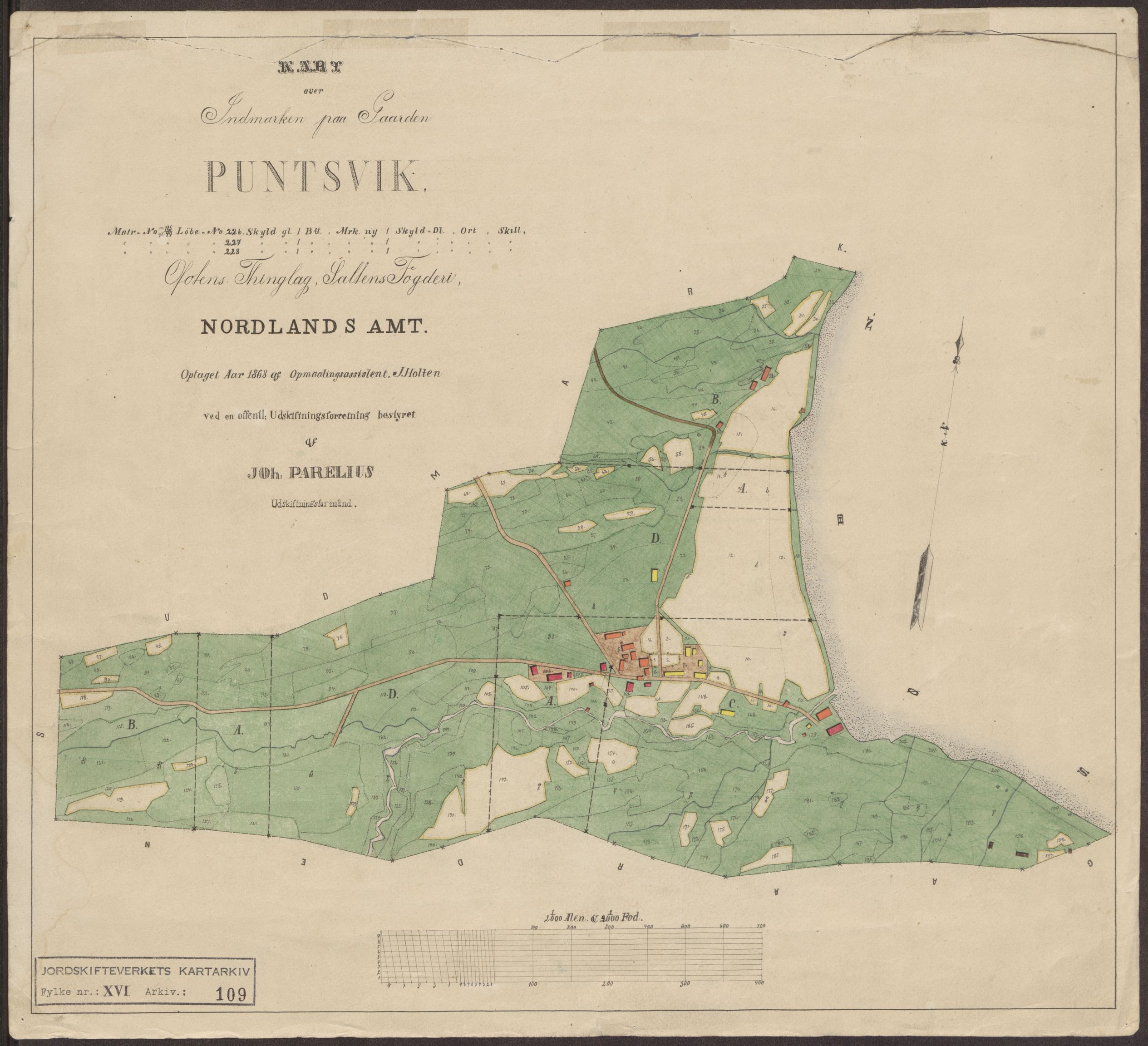 Jordskifteverkets kartarkiv, AV/RA-S-3929/T, 1859-1988, p. 199