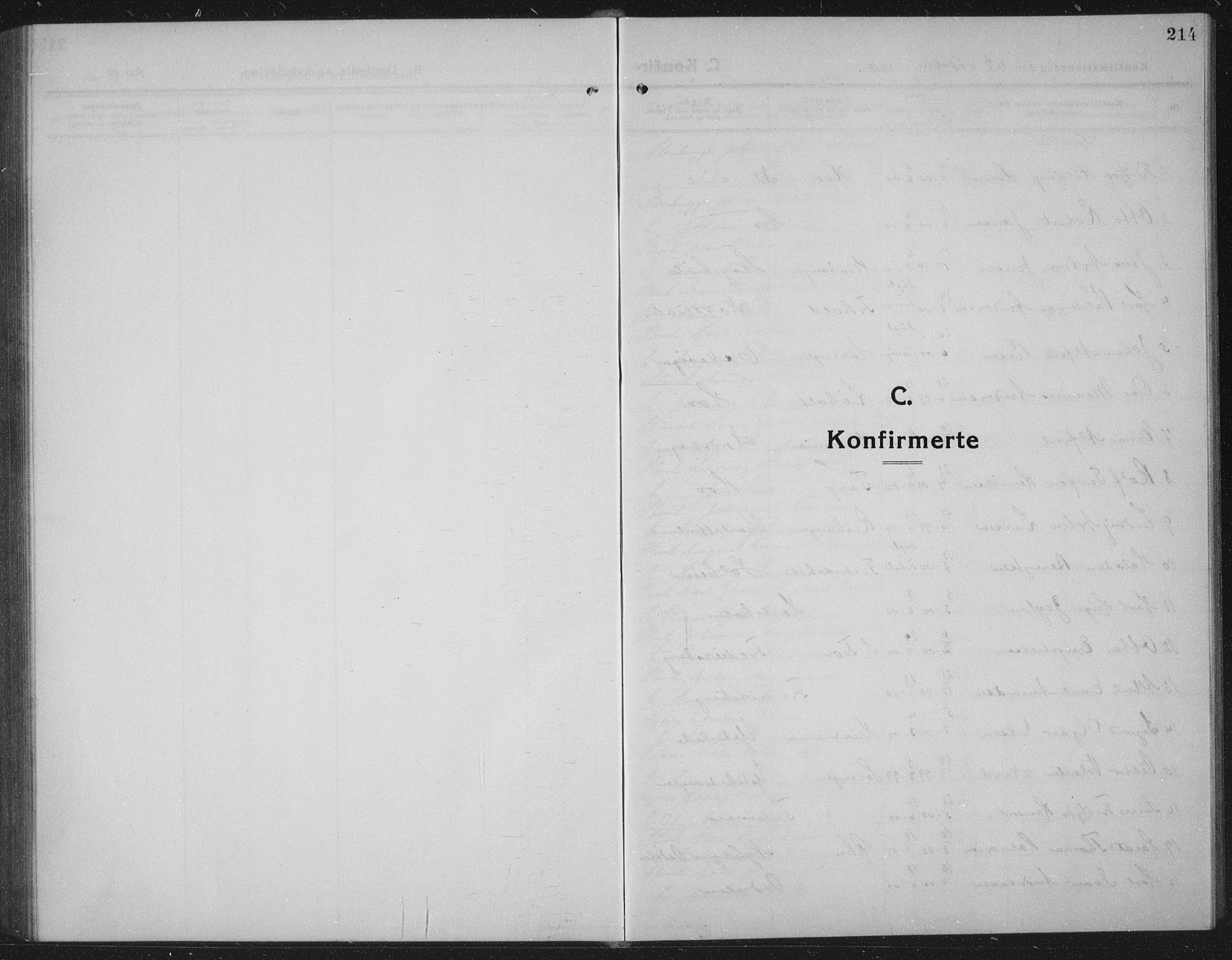 Idd prestekontor Kirkebøker, SAO/A-10911/G/Gb/L0003: Parish register (copy) no. II 3, 1914-1940, p. 214