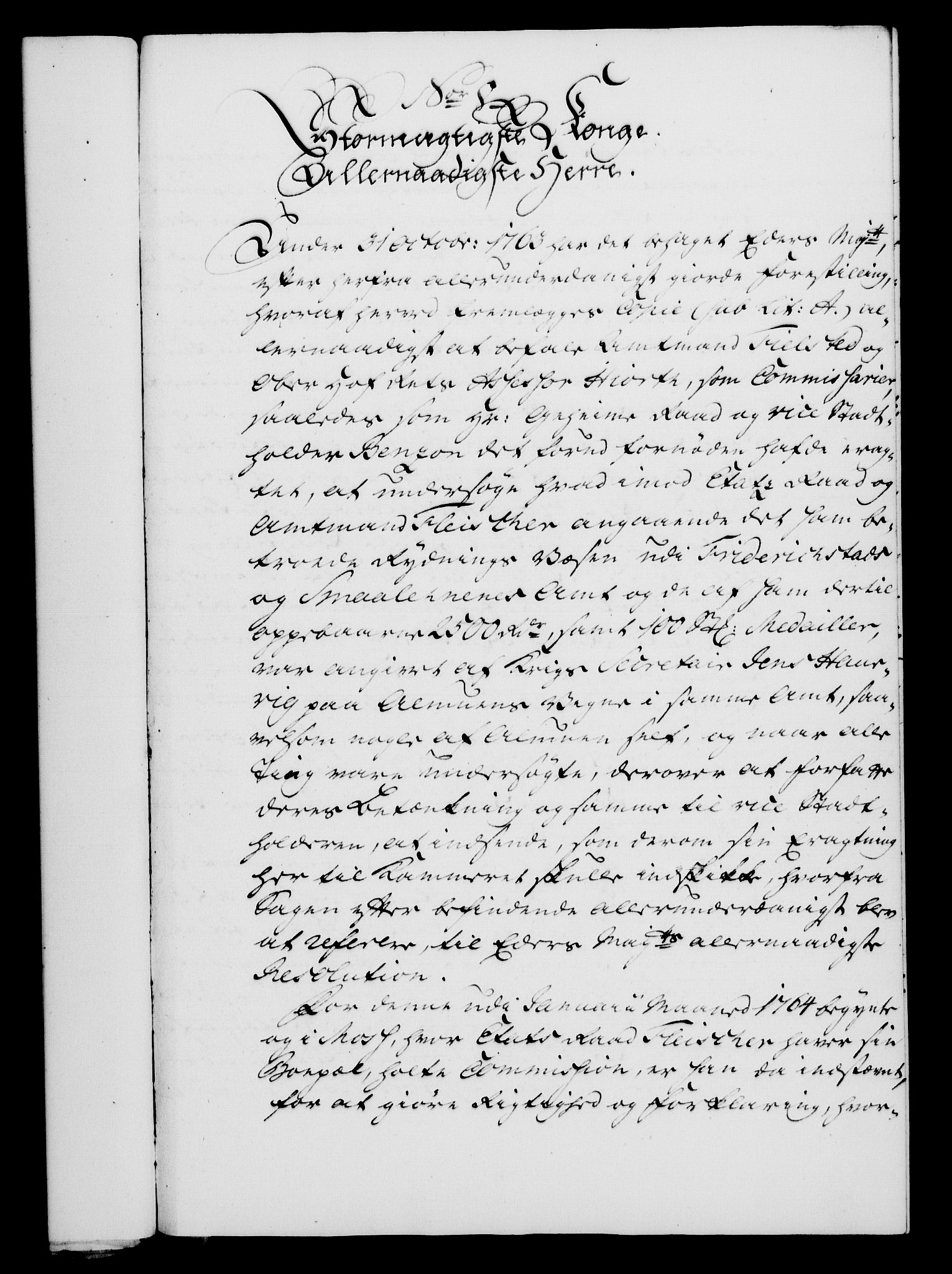 Rentekammeret, Kammerkanselliet, AV/RA-EA-3111/G/Gf/Gfa/L0047: Norsk relasjons- og resolusjonsprotokoll (merket RK 52.47), 1765, p. 64