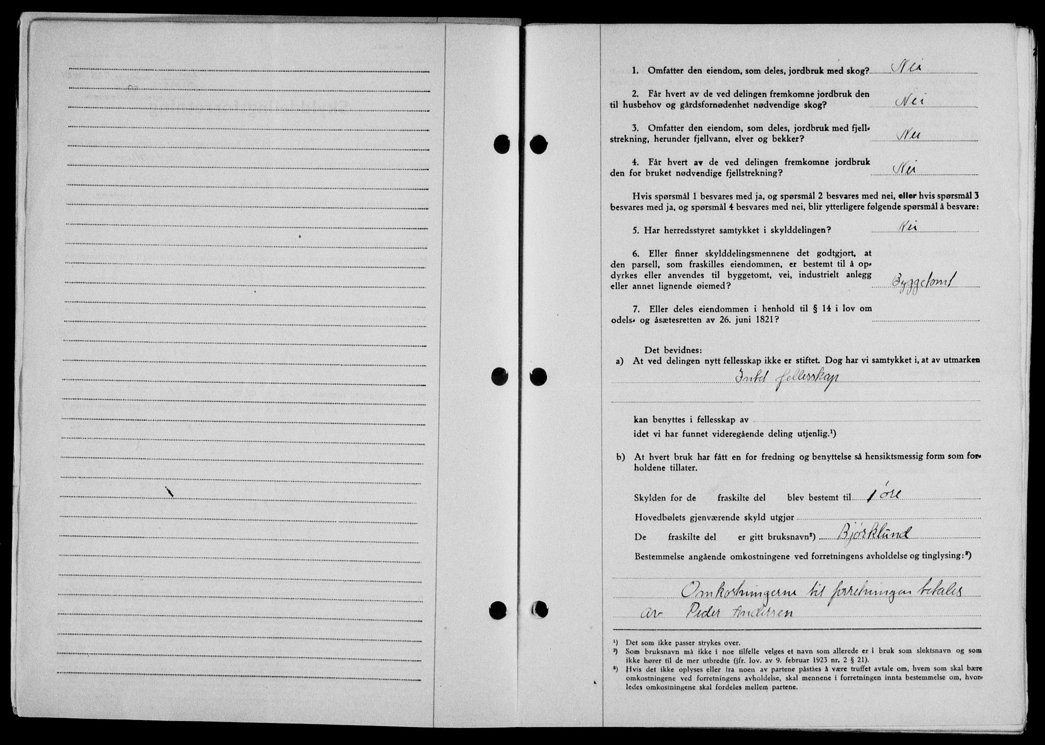 Lofoten sorenskriveri, SAT/A-0017/1/2/2C/L0016a: Mortgage book no. 16a, 1947-1947, Diary no: : 763/1947