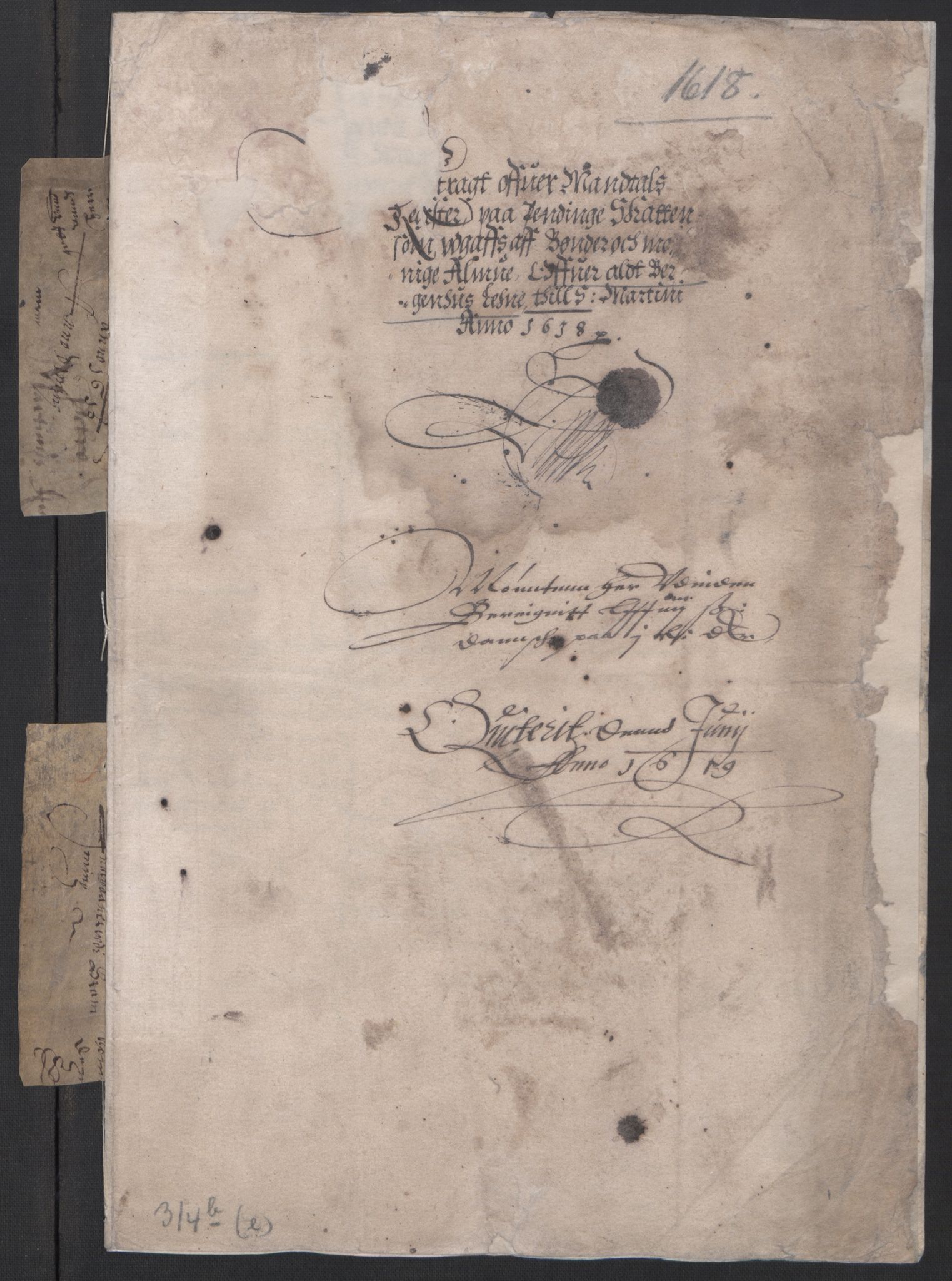 Rentekammeret inntil 1814, Reviderte regnskaper, Lensregnskaper, AV/RA-EA-5023/R/Rb/Rbt/L0028: Bergenhus len, 1615-1620