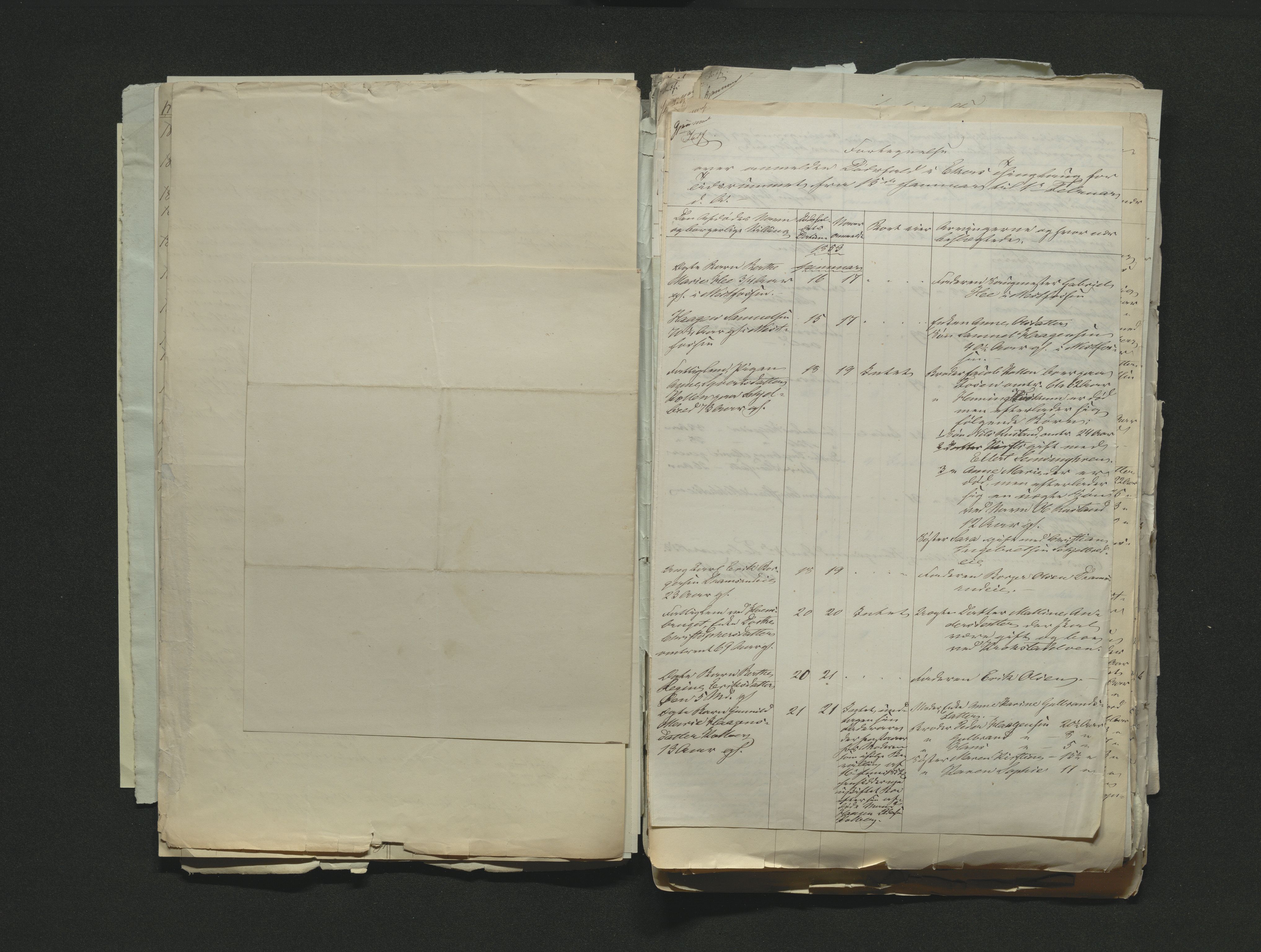 Eiker, Modum og Sigdal sorenskriveri, AV/SAKO-A-123/H/Ha/Hab/L0008: Dødsfallsmeldinger, 1850-1853