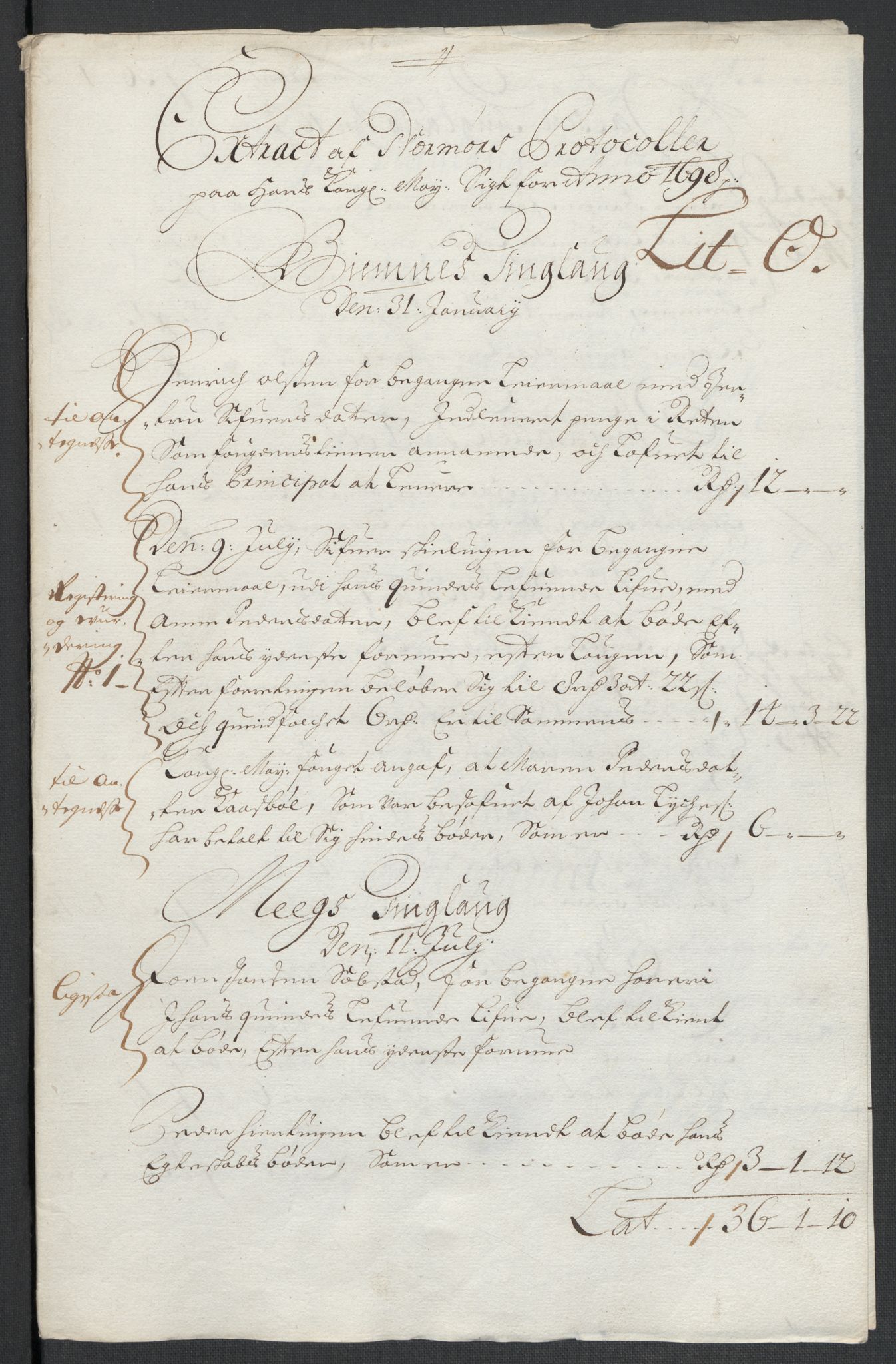 Rentekammeret inntil 1814, Reviderte regnskaper, Fogderegnskap, AV/RA-EA-4092/R56/L3737: Fogderegnskap Nordmøre, 1697-1698, p. 289