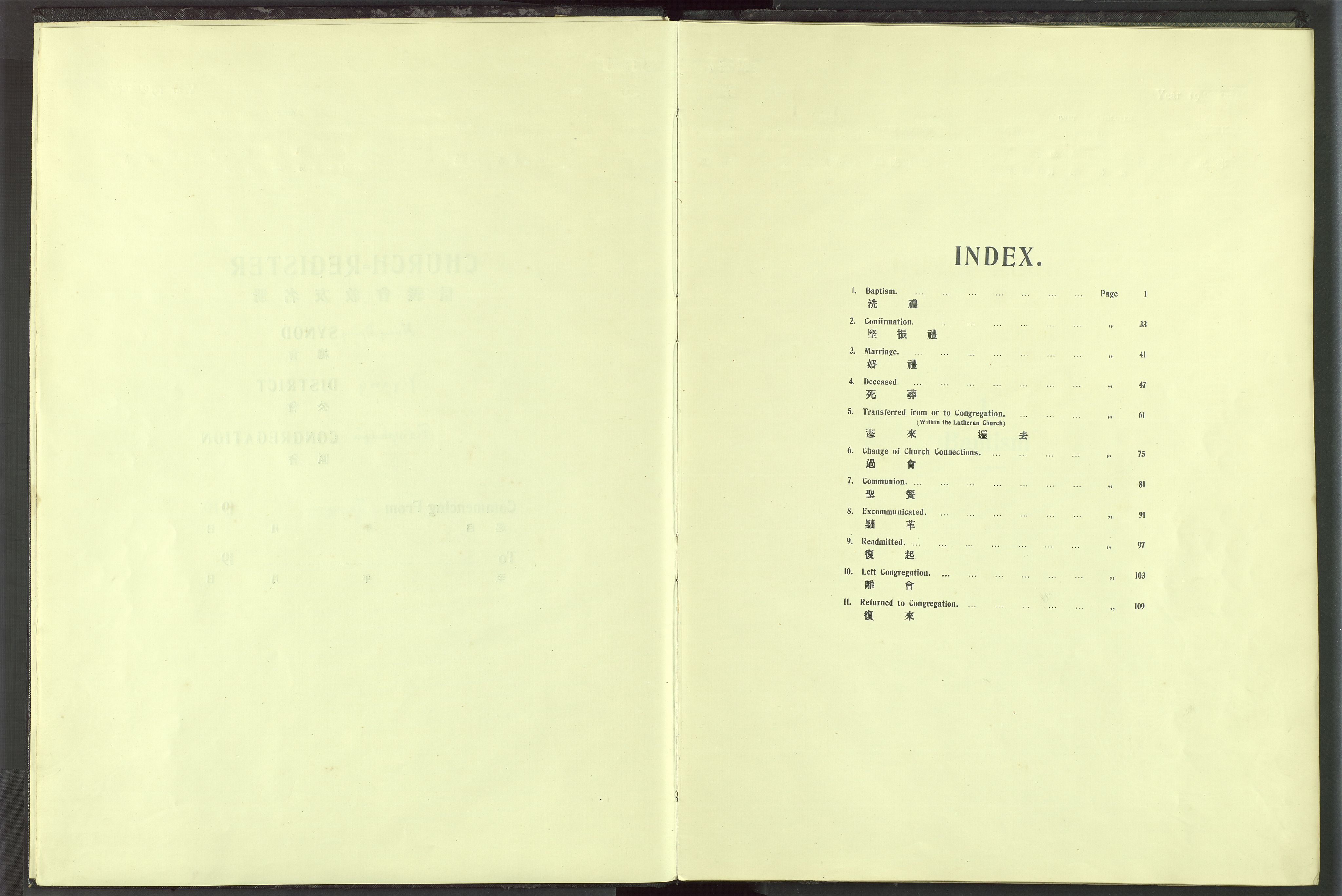 Det Norske Misjonsselskap - utland - Kina (Hunan), VID/MA-A-1065/Dm/L0021: Parish register (official) no. 59, 1910-1948