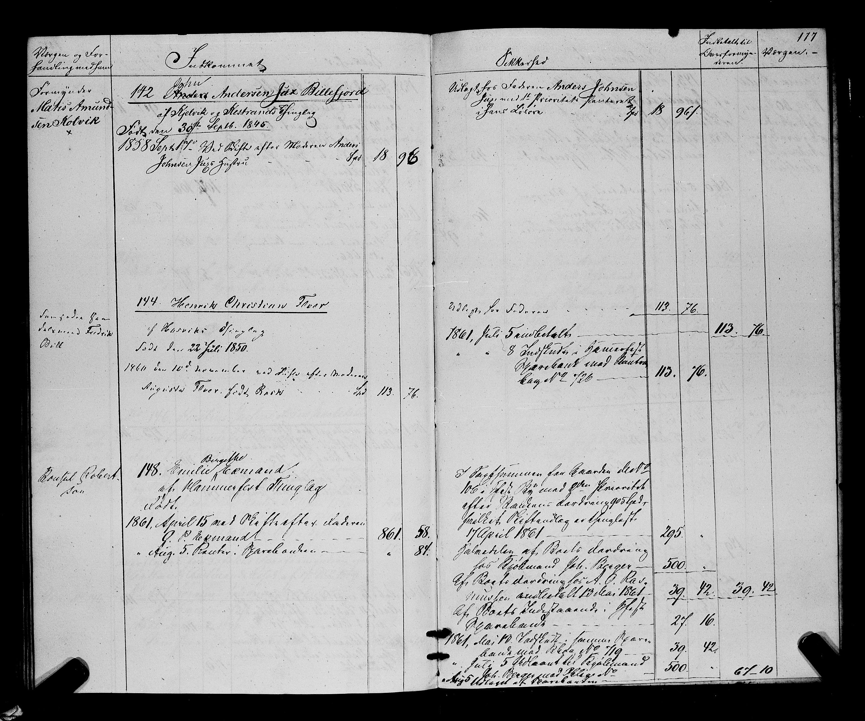 Senja og Tromsø sorenskriveri , AV/SATØ-SATØ-31/H/Hg, 1782-1854, p. 7905