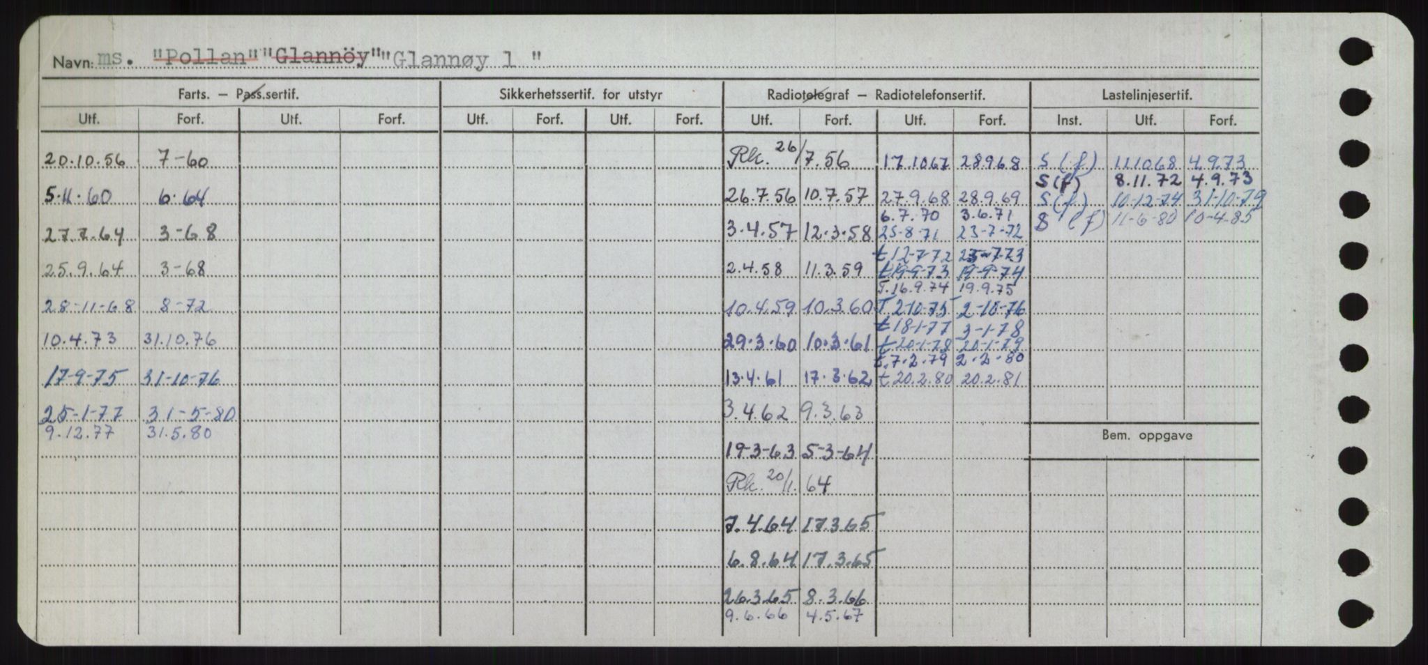 Sjøfartsdirektoratet med forløpere, Skipsmålingen, AV/RA-S-1627/H/Ha/L0002/0002: Fartøy, Eik-Hill / Fartøy, G-Hill, p. 164