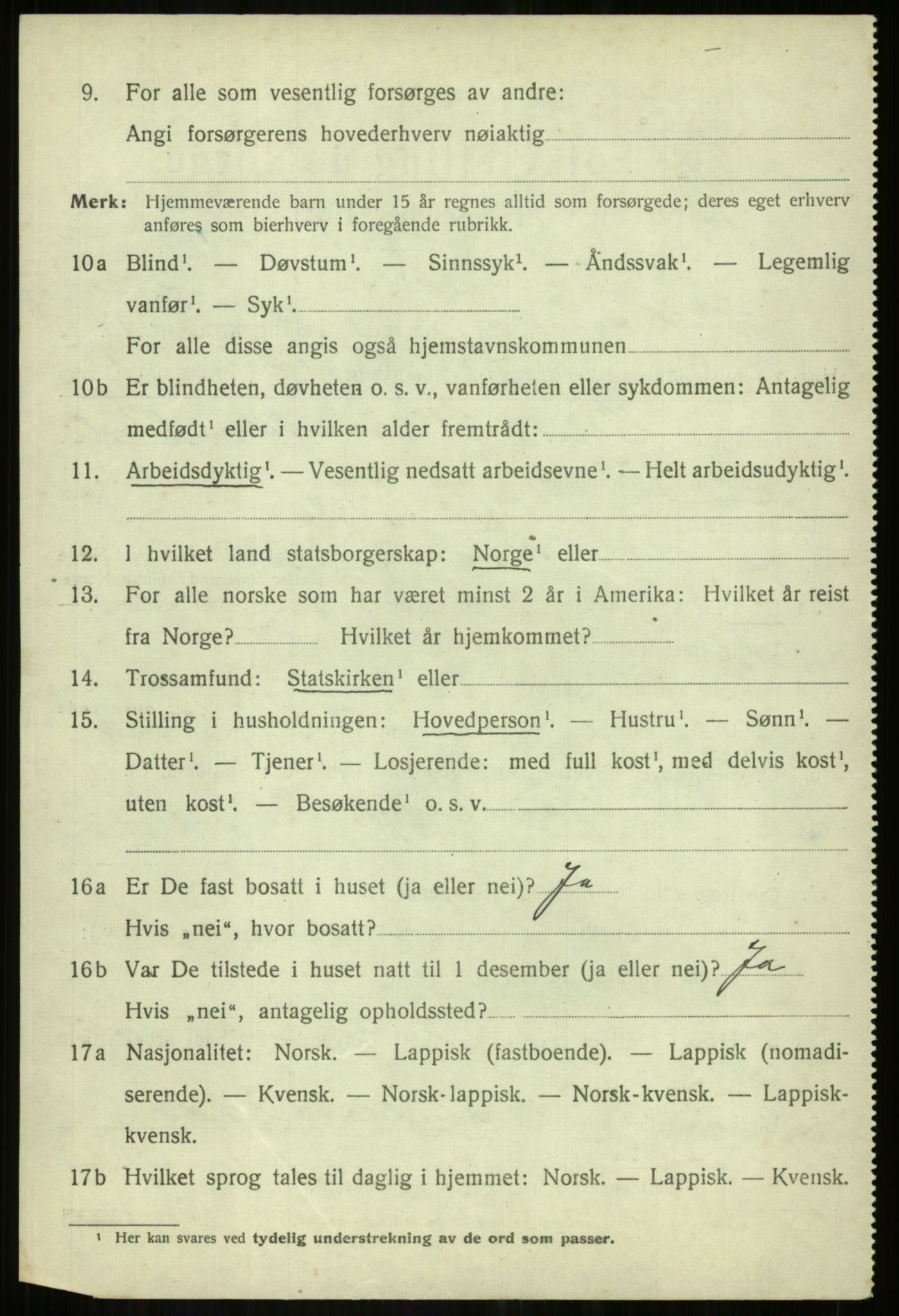 SATØ, 1920 census for Målselv, 1920, p. 7592