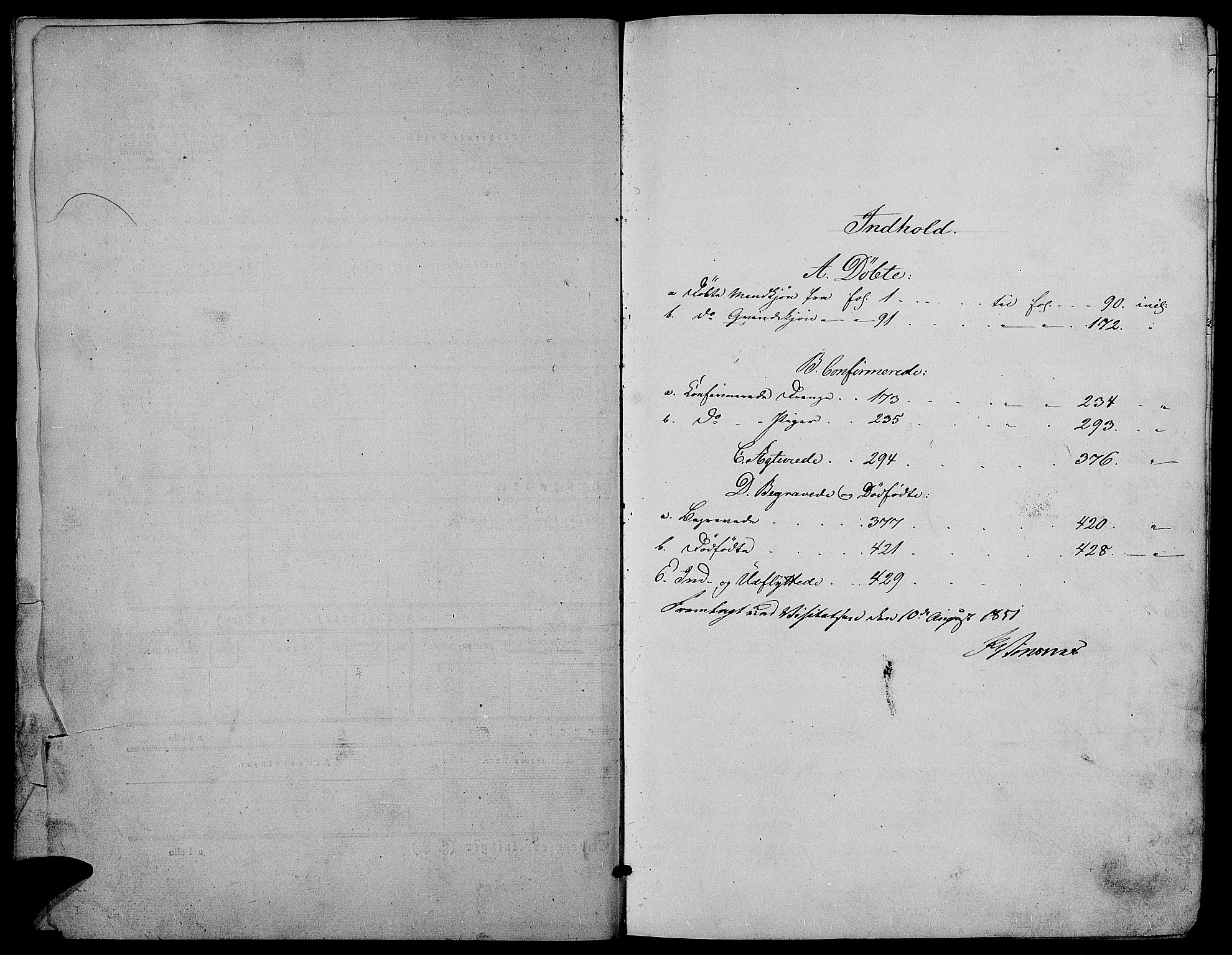 Ringsaker prestekontor, AV/SAH-PREST-014/L/La/L0006: Parish register (copy) no. 6, 1851-1860